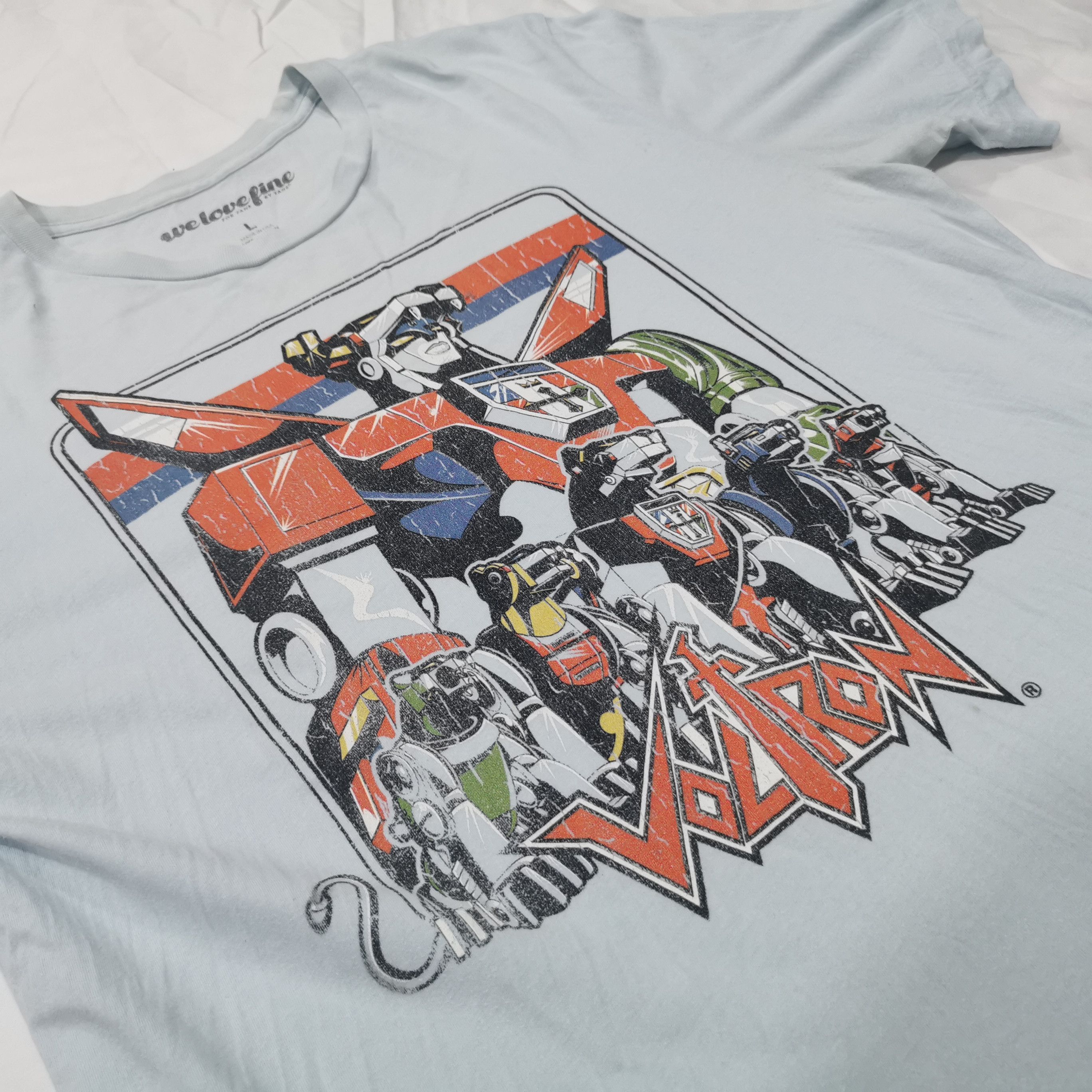 America - Animated Television Series Voltron T-shirt - 2