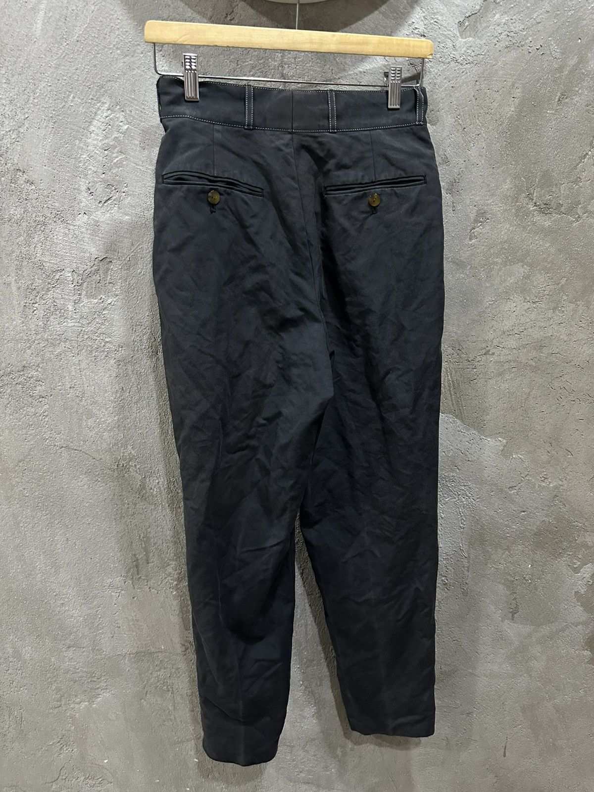 Jean Paul Gaultier Trousers Black Faded Pant - 13