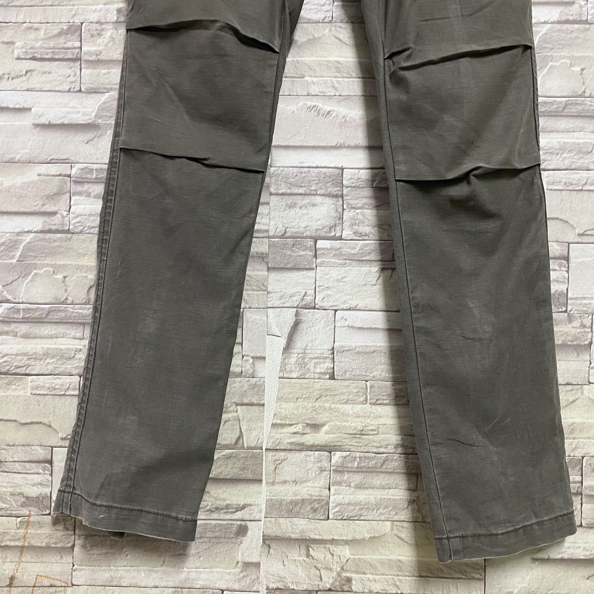 Japanese Brand ROSSO Cargo Flare Pants Zipper - 6