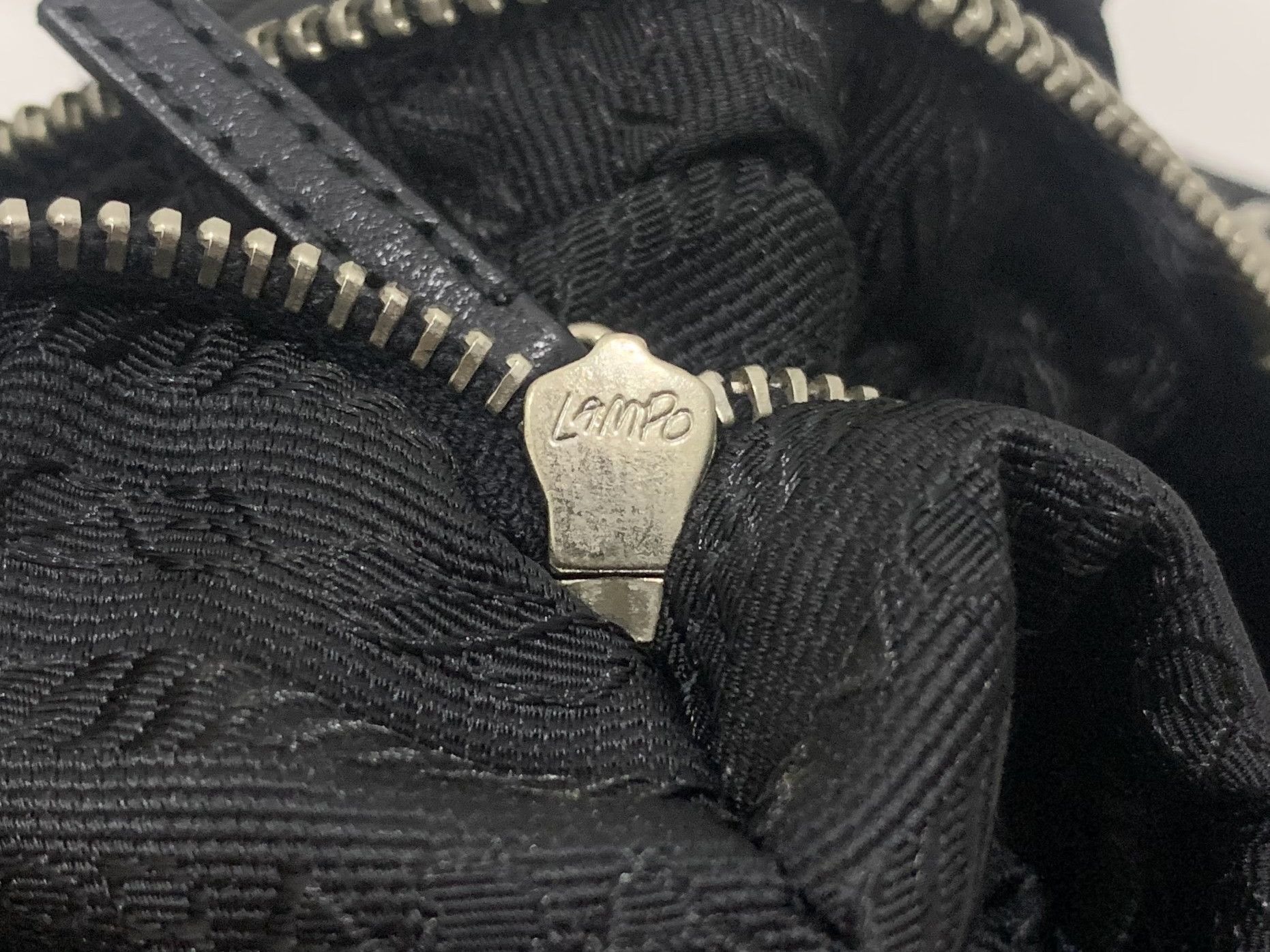 Black Authentic Prada Nylon Handbag - 12
