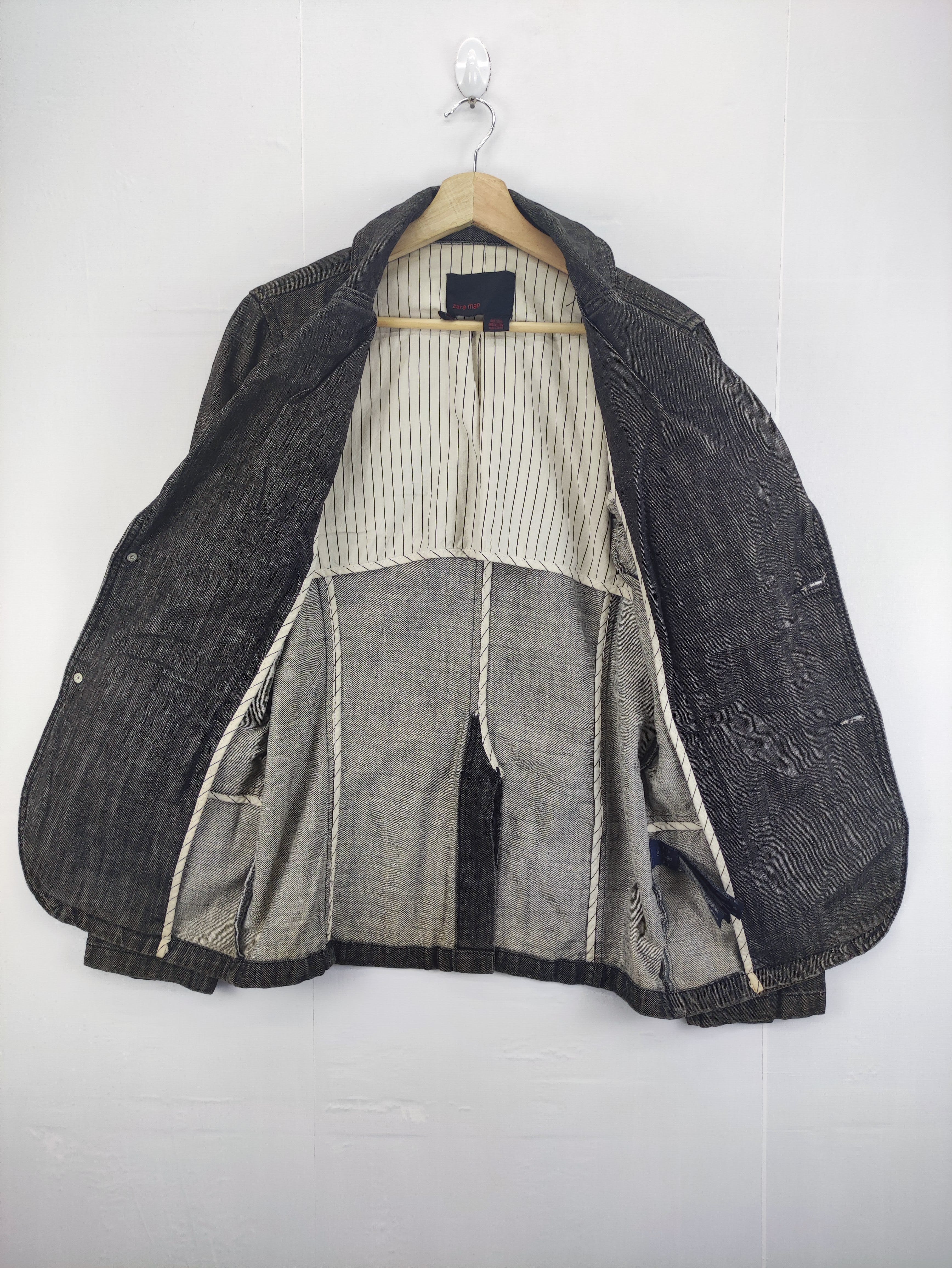Vintage Zara Man Coat Jacket - 3