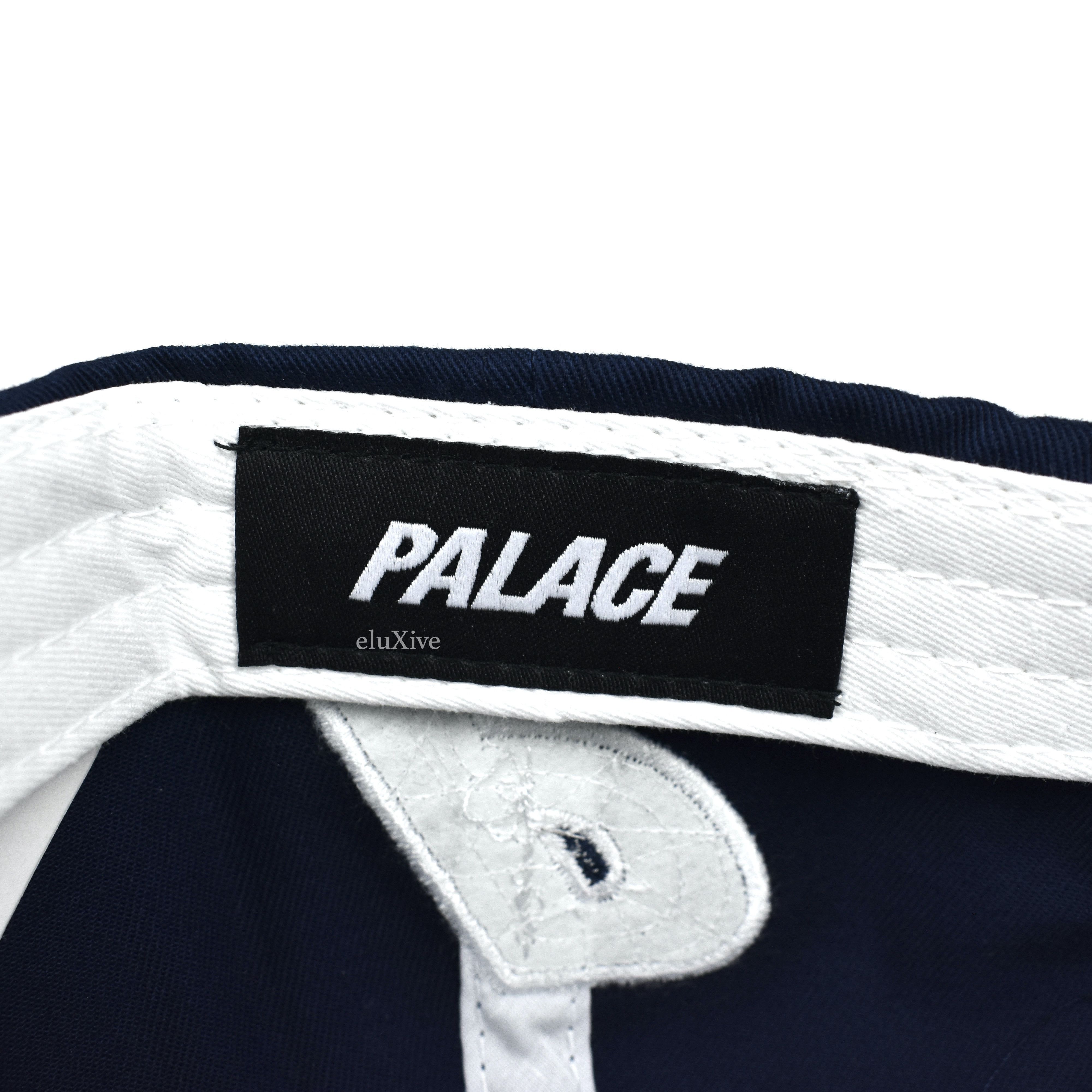 Palace Chenille Multi P Logo Hat Navy DS SS22 - 5