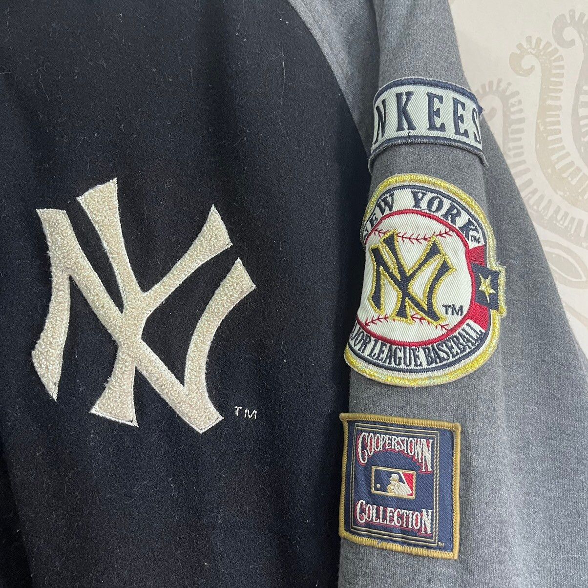 Vintage New York Yankees Coopertown Varsity Jacket - 6
