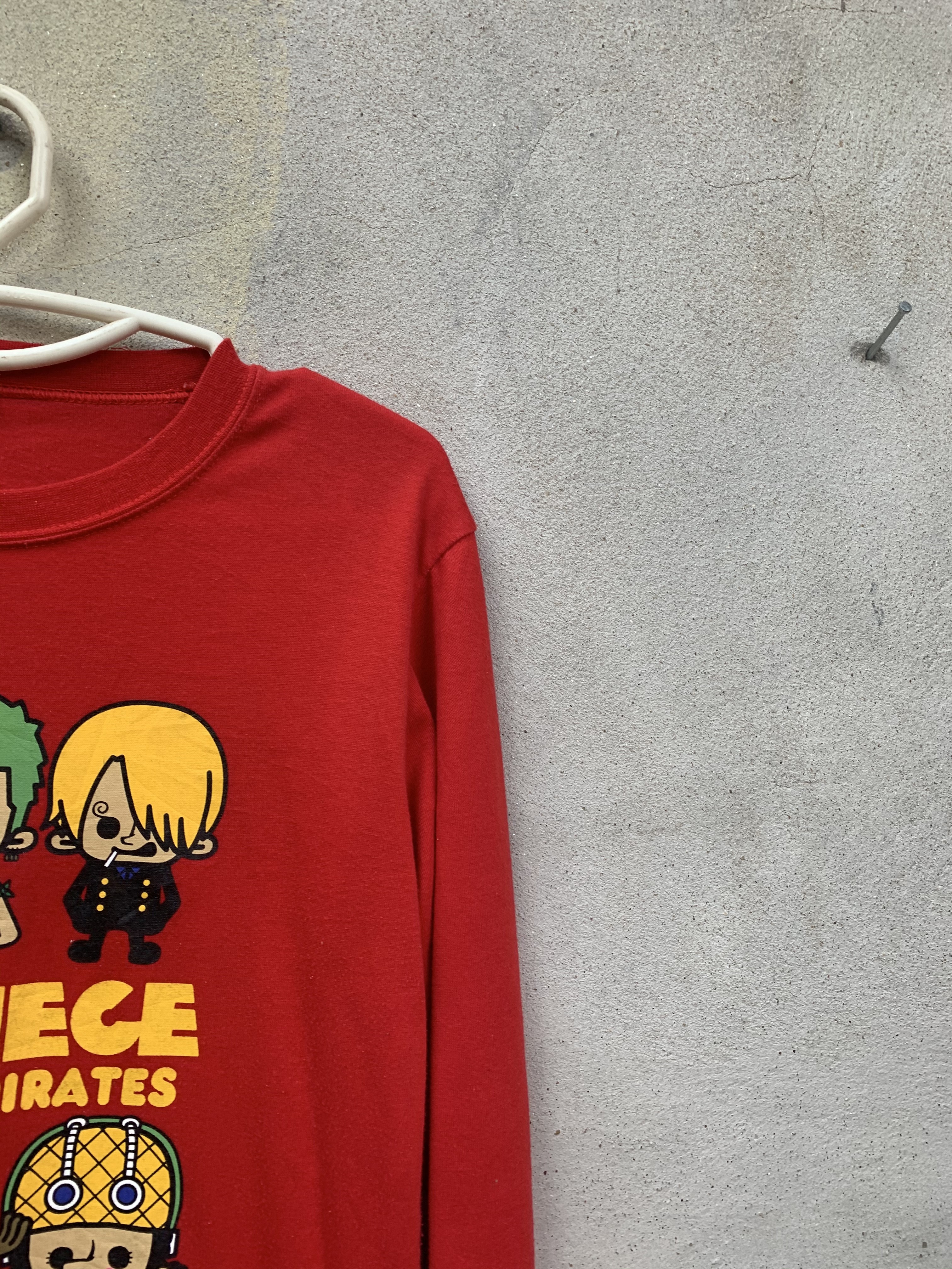Anima - Vintage One Piece Mugiwara Pirates Character Long Sleeve Shirt - 7