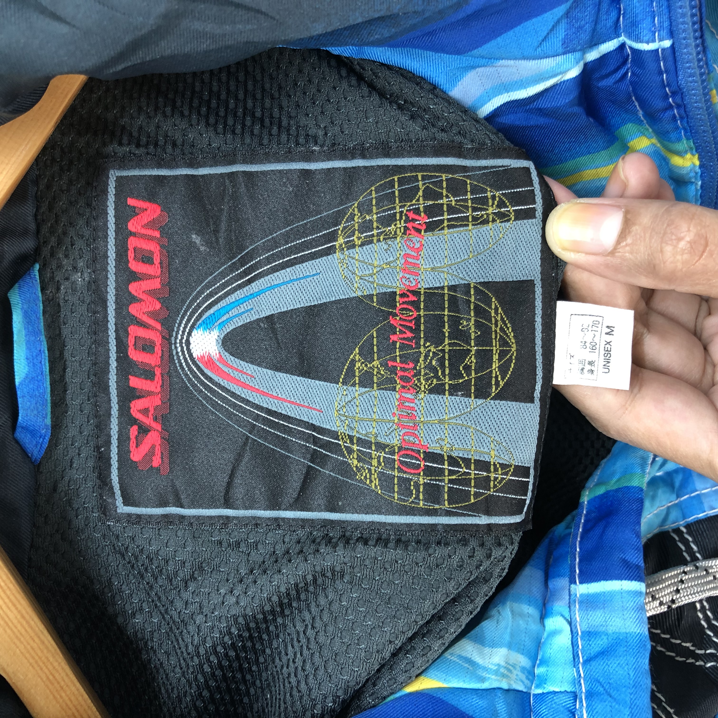 Salomon Optimal Movement Aqua Blue Ski Jacket #4748-167 - 10