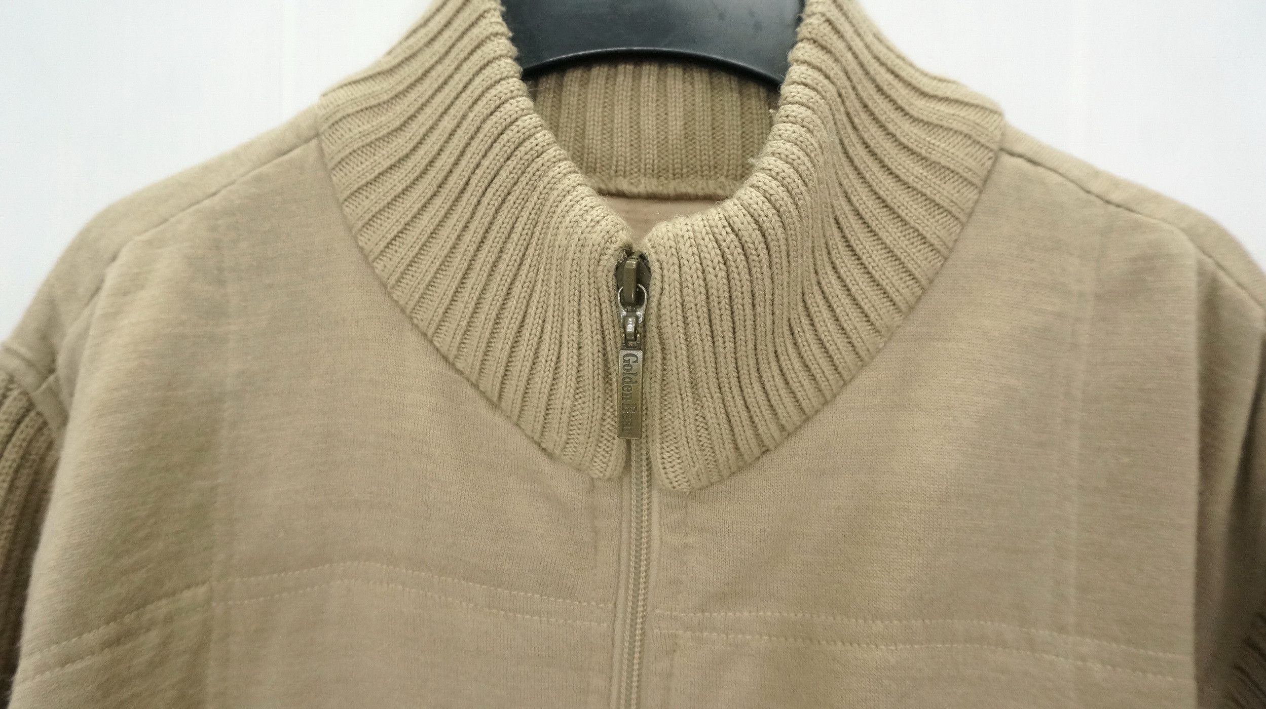 Vintage - Vtg! Golden Bear Jack Nicklaus Wool Ribbed Arm Jacket - 5