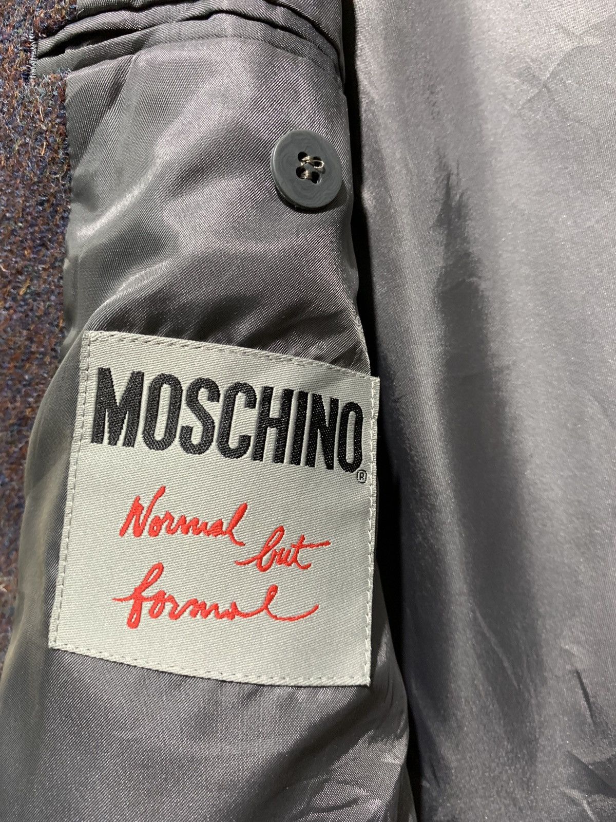 🔥MOSCHINO NORMAL BUT FORMAL MENS WOOL JACKETS - 9