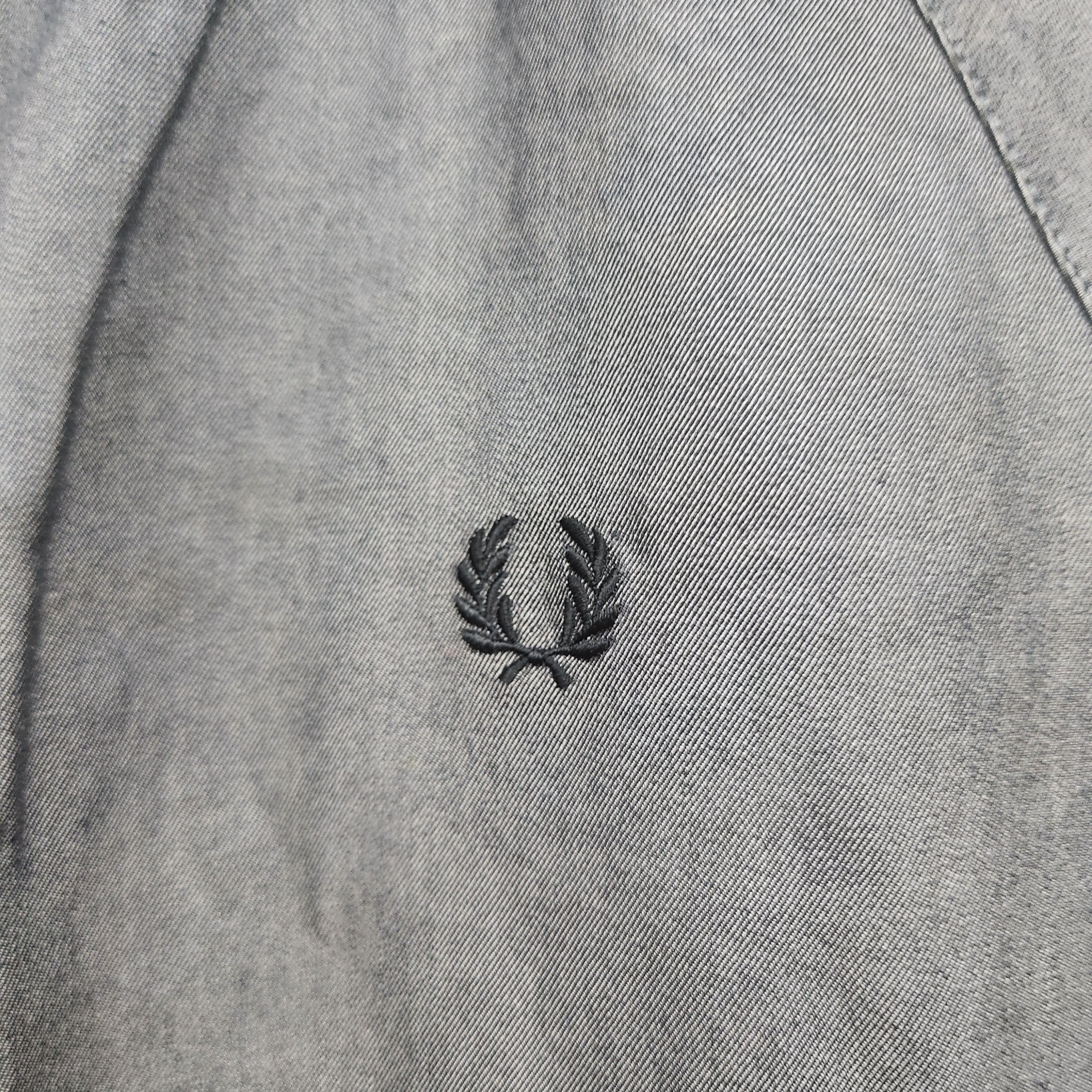 Fred Perry X Drake's London Bomber Sweater Jacket Vintage - 15