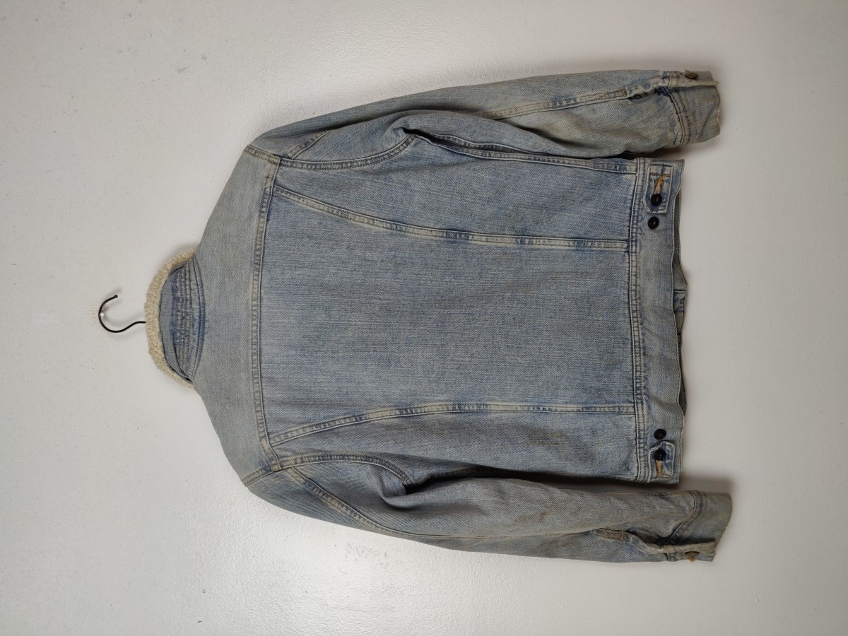 Denim Jacket - Sanforized Storm Rider Sherpa Trucker Jacket - 9