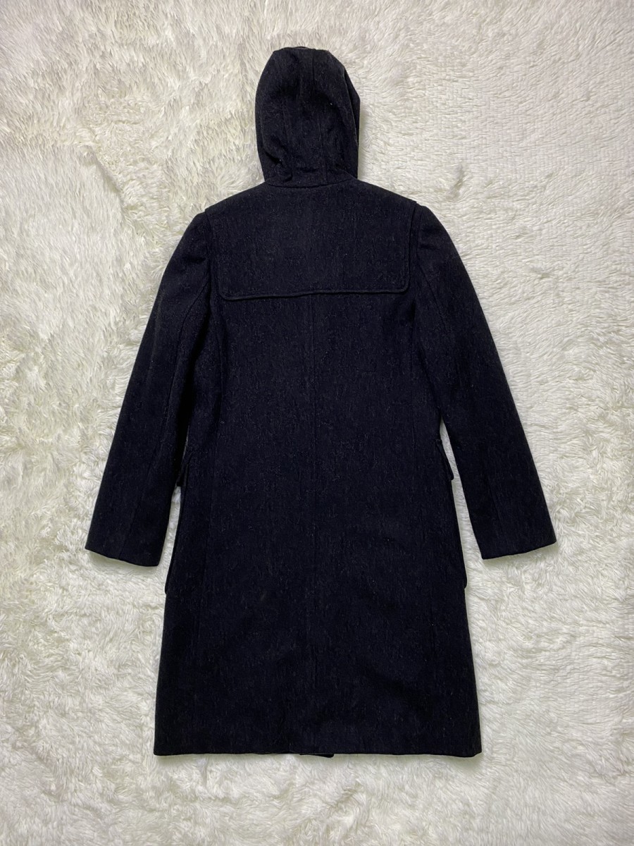 Ined by Yohji Yamamoto Wool Long Hoodie Coat Jacket - 5