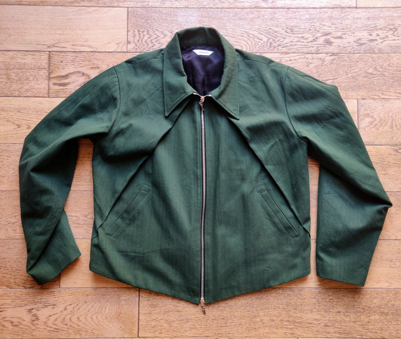Other Designers Cmmawear Crescent Cut Jacket | berveroc | REVERSIBLE