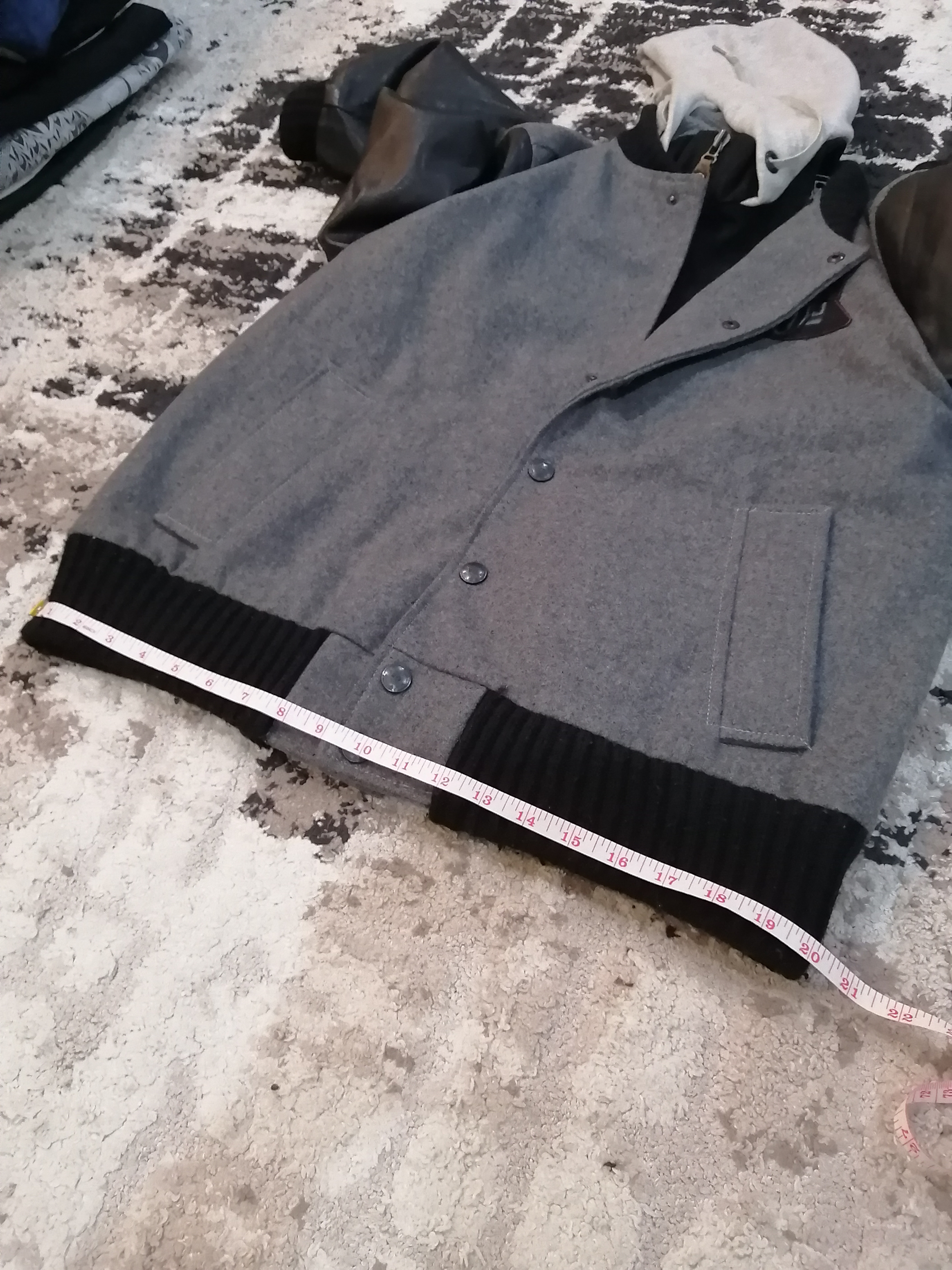 Diesel Style Lab Wool Varsity Jacket - 24