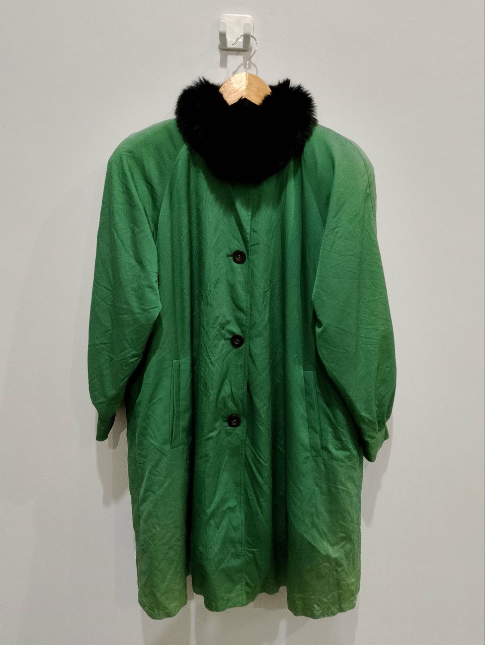 If Six Was Nine - FOND MOONBAT Japan Tuxedo Faux Fur Long Coat Jacket - 2