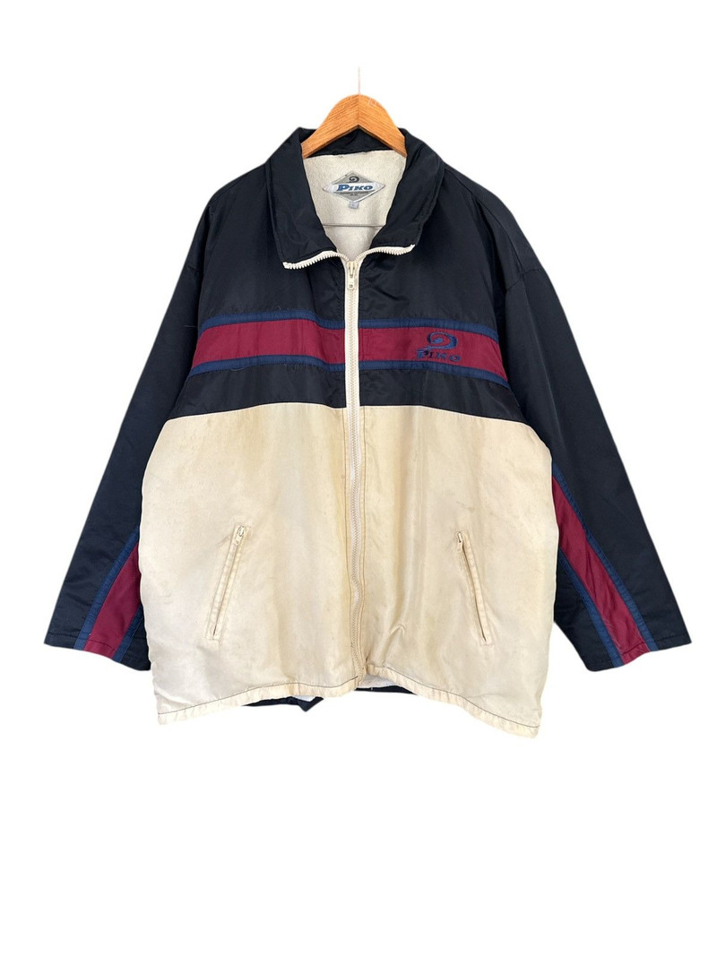 Vintage Piko Surf Hawaiian Zipper Jacket - 1