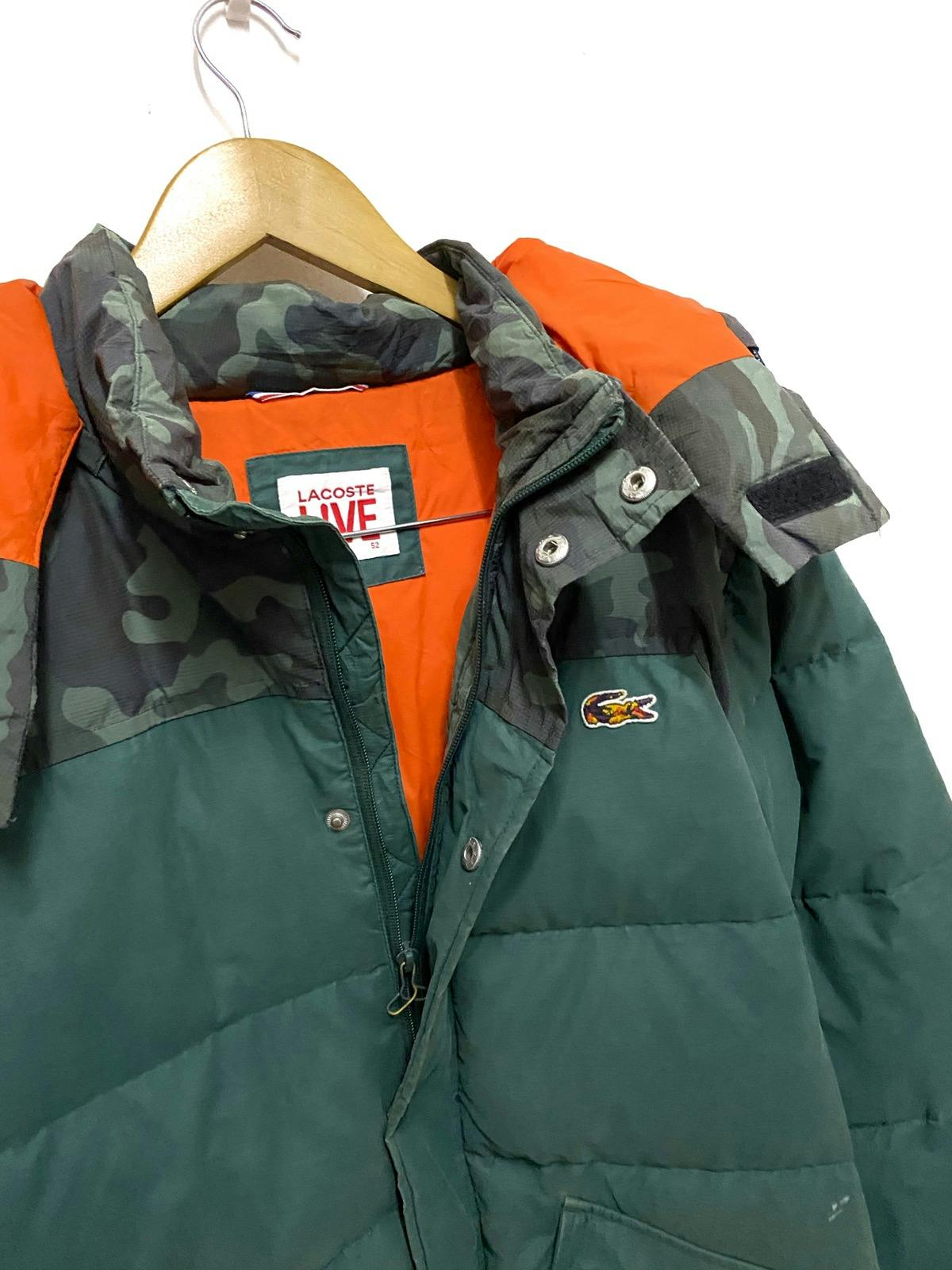 Lacoste Live Puffer Down Camo Jacket - 7