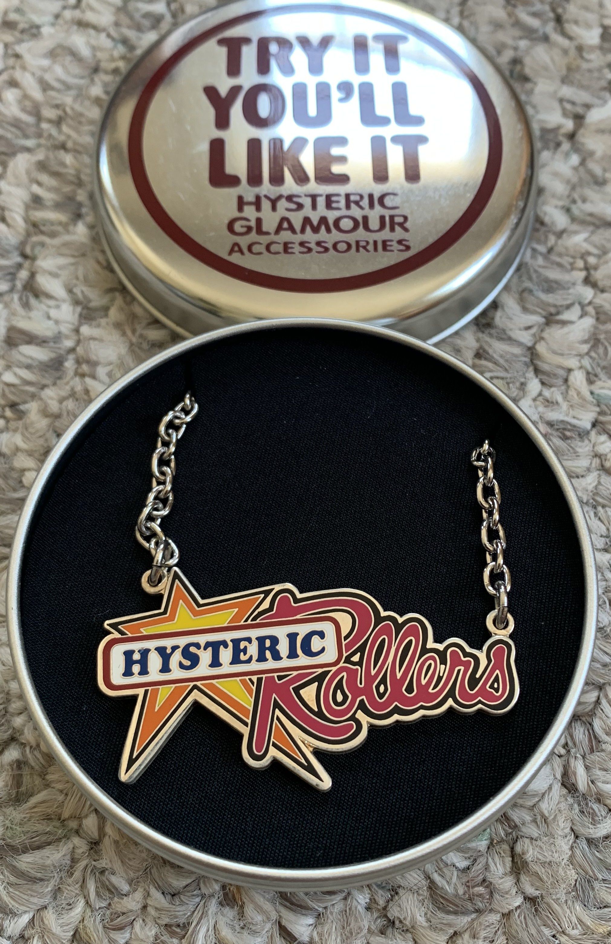 Hysteric Glamour Rollers Necklace + Case - 1