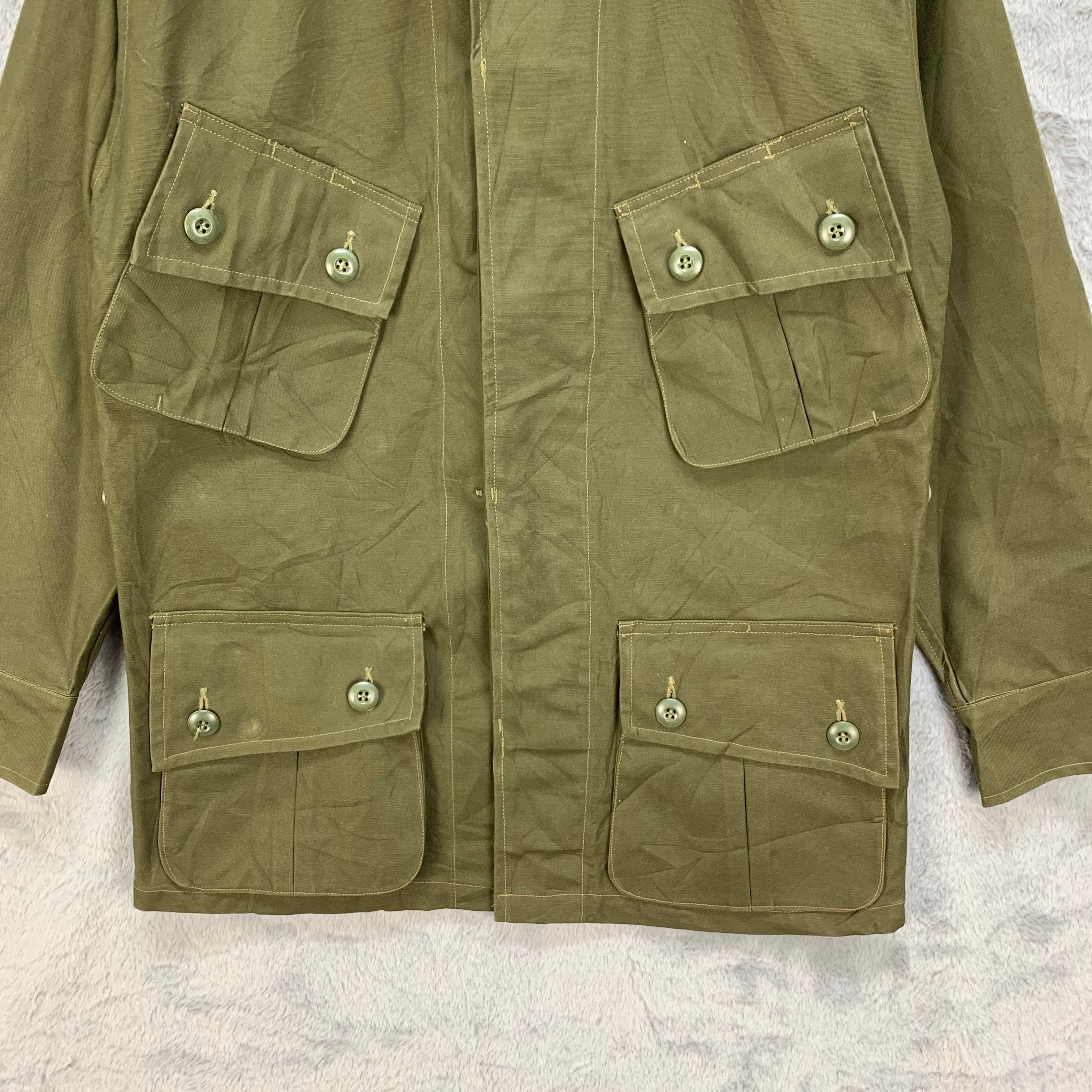 Vintage - Army Uniform Military Field Jacket / Chore Jacket #4400-152 - 3