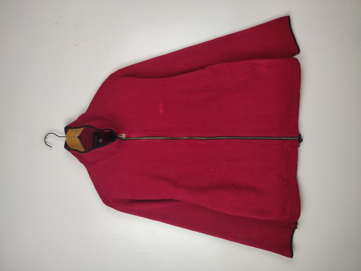 Georges Marciano - Jeans Fleece Sweater Zipper Jacket - 2