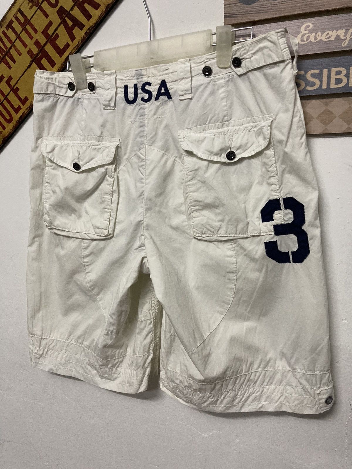 Vintage Polo Ralph Lauren USA-67 Short Pants - 6