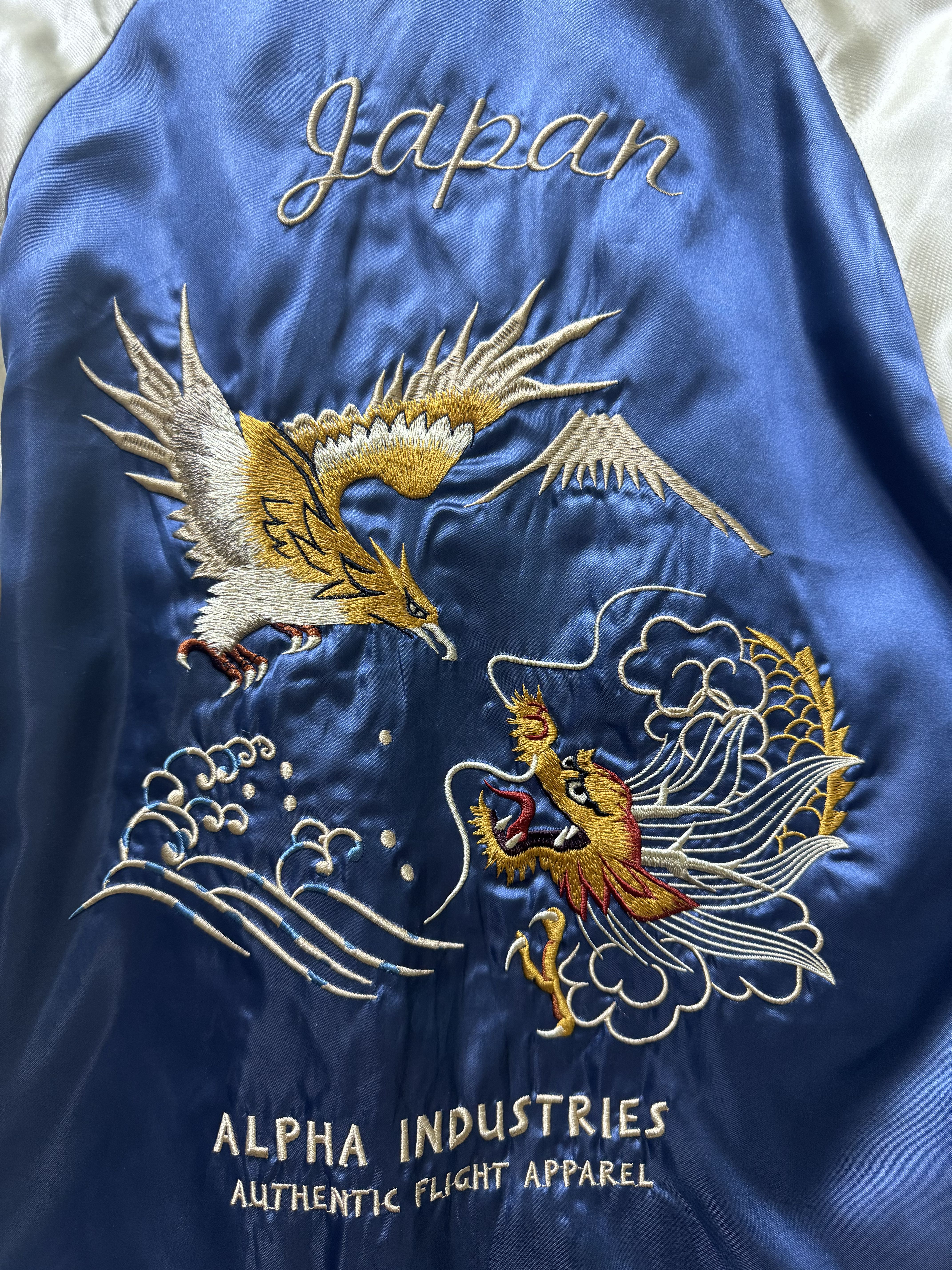 Vintage Sukajan Alpha Industries Revasable Jacket - 3