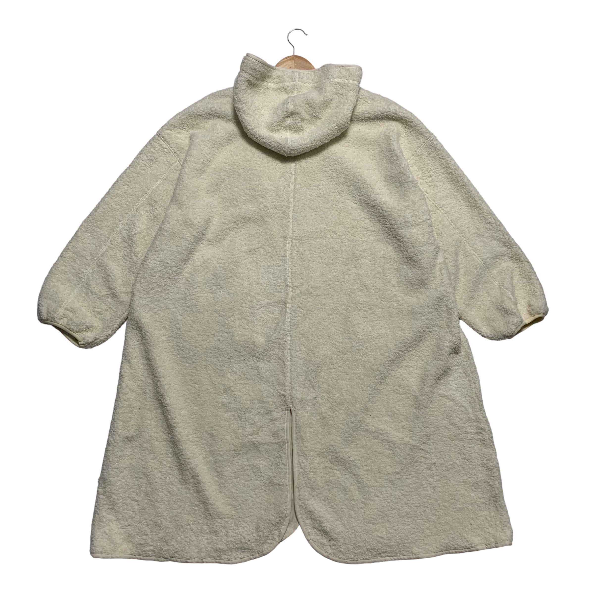 GU x Undercover Fleece Sherpa Long Jacket - 8