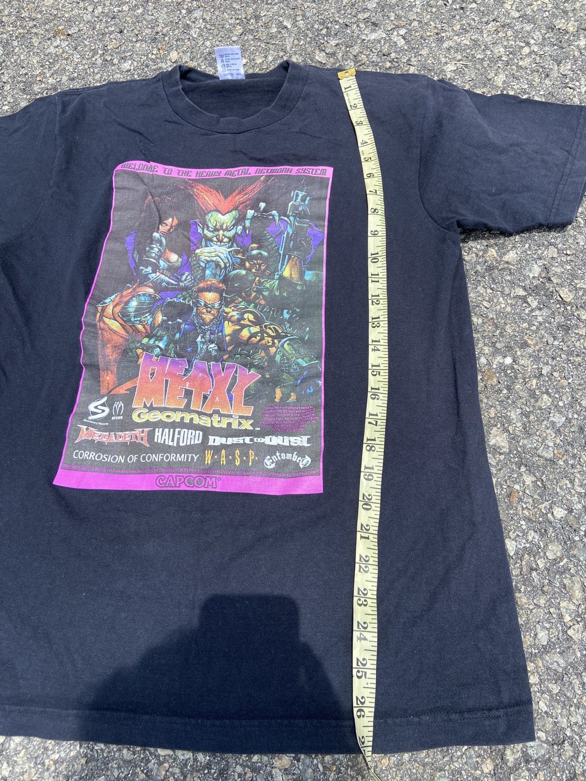 Tour Tee - 💥Vintage Capvom Heavy Metal - 8