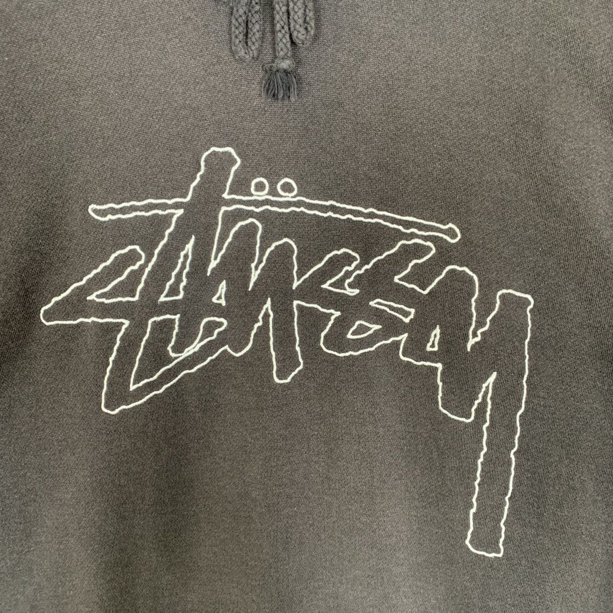 Vintage Stussy America Clothing Hoodie Pullover - 5