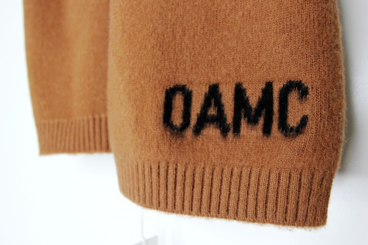BNWT AW20 OAMC WHISTLER SCARF IN TOFFEE - 3