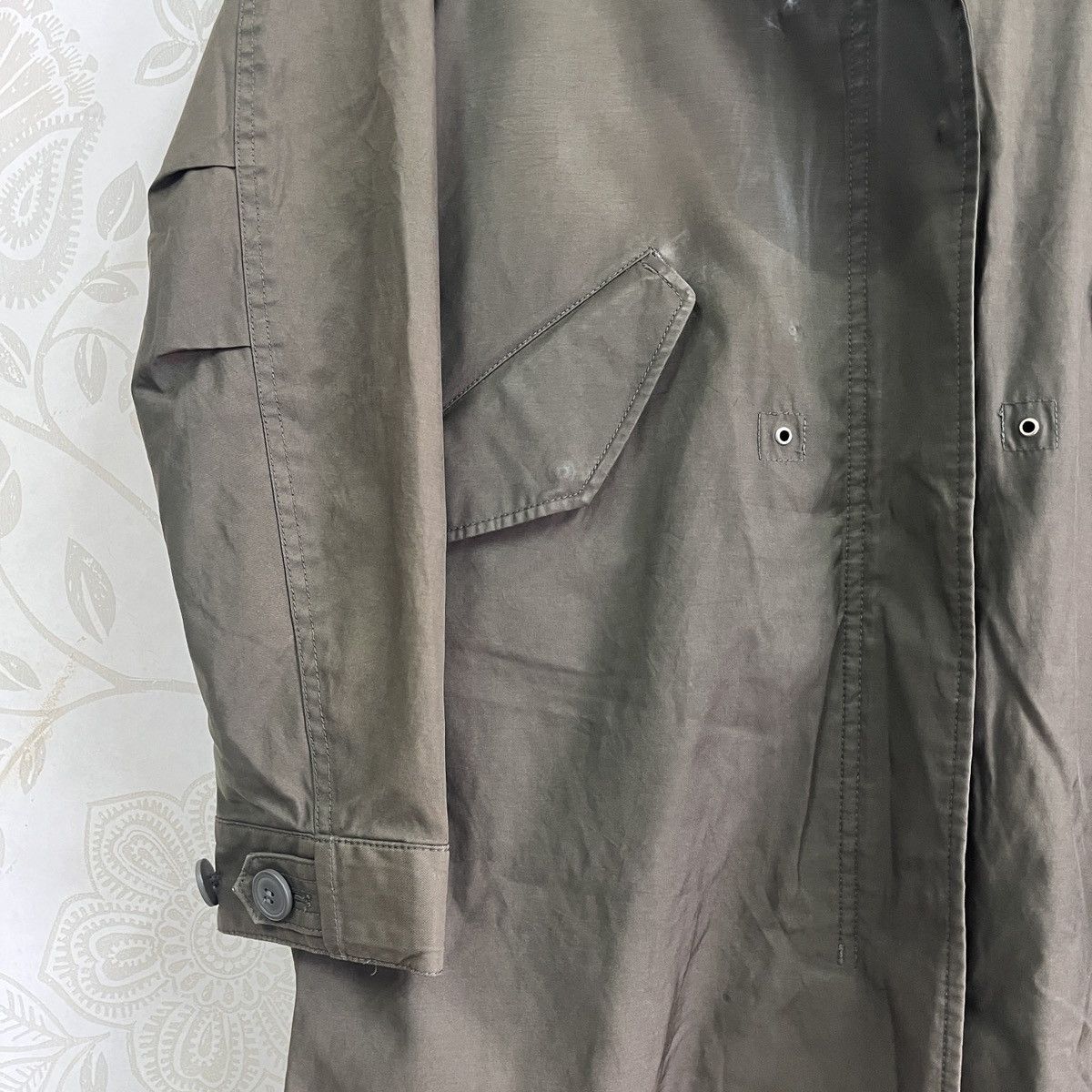 Japanese Brand - Vetements De Travail Long Parka Coat Fishtail Jacket Hooded - 16