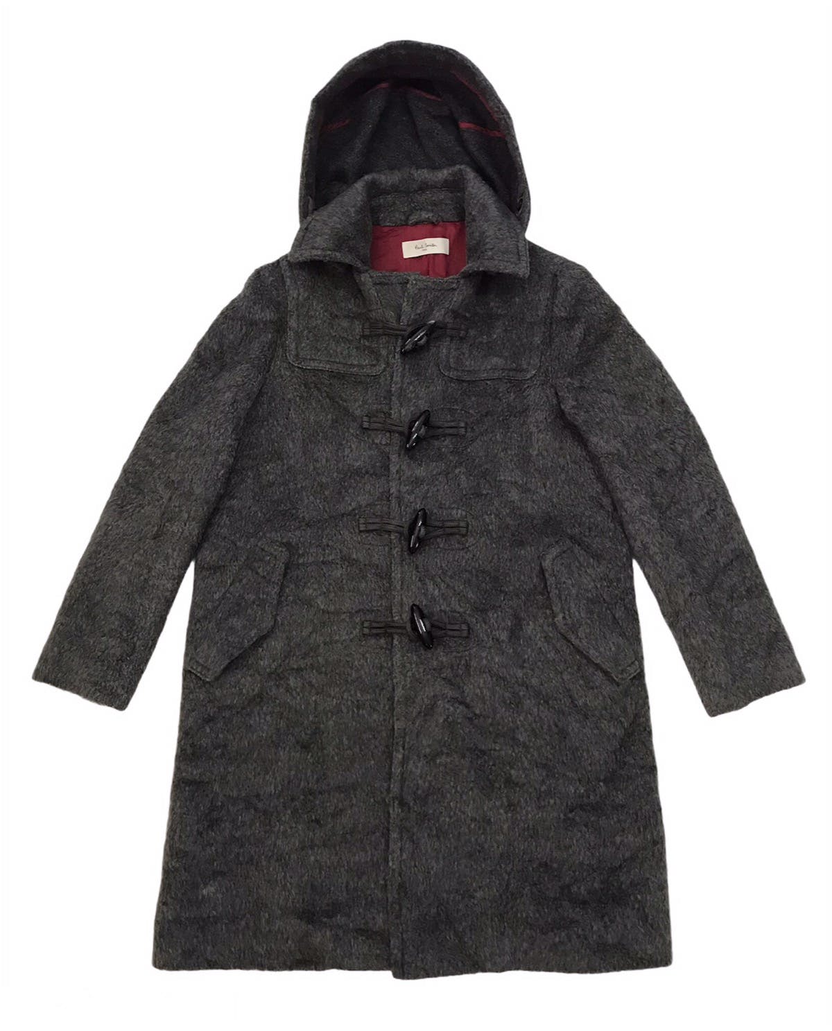 Paul Smith PAUL Long Duffle Coat Hooded - 1