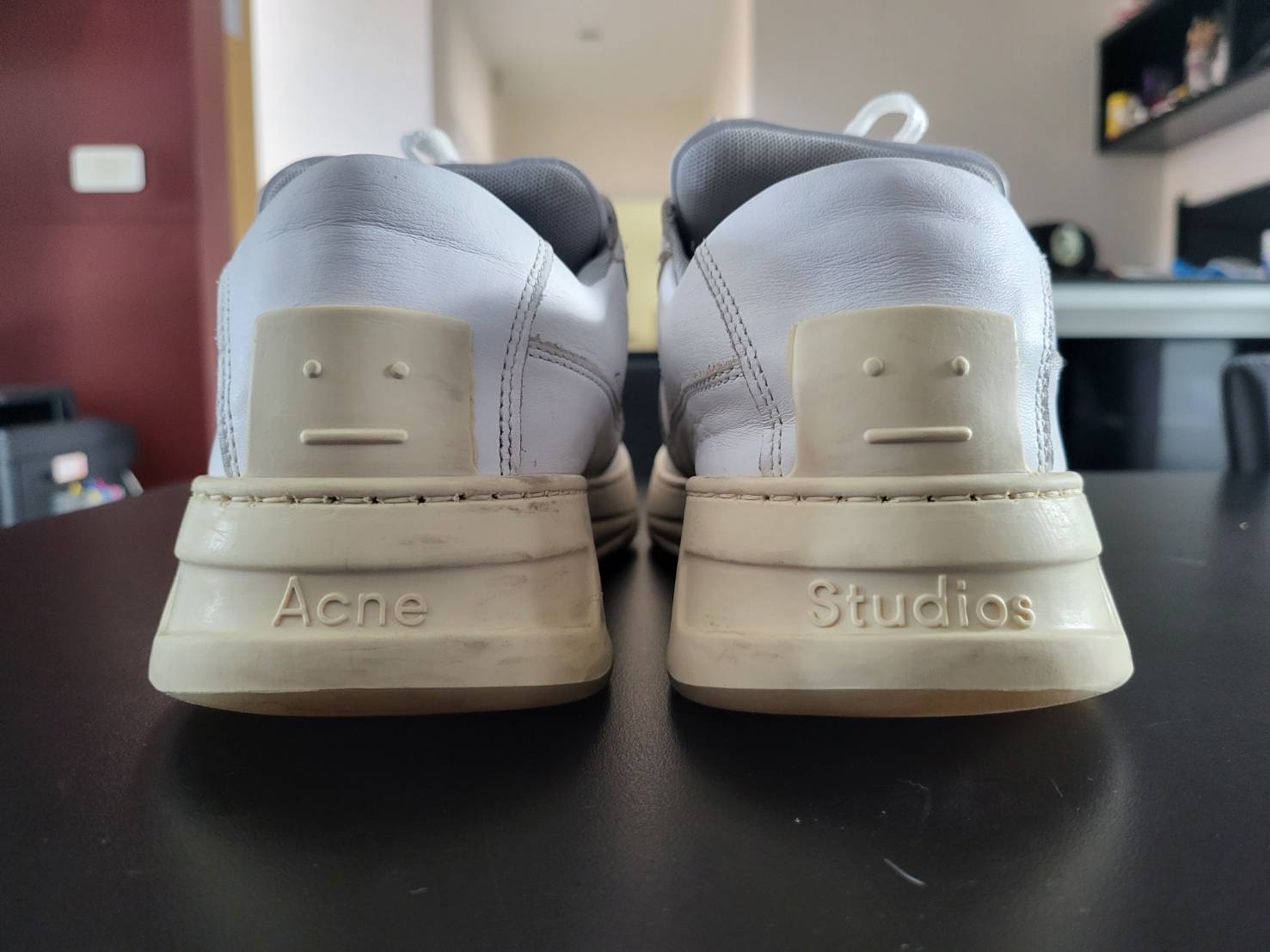 Acne Studios Acne Studios Perey Lace-Up Sneakers White fuyee04