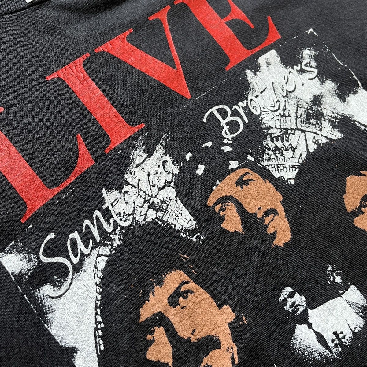 Vintage - Rock Santana Brothers In Concert Tour 95 TShirt - 20