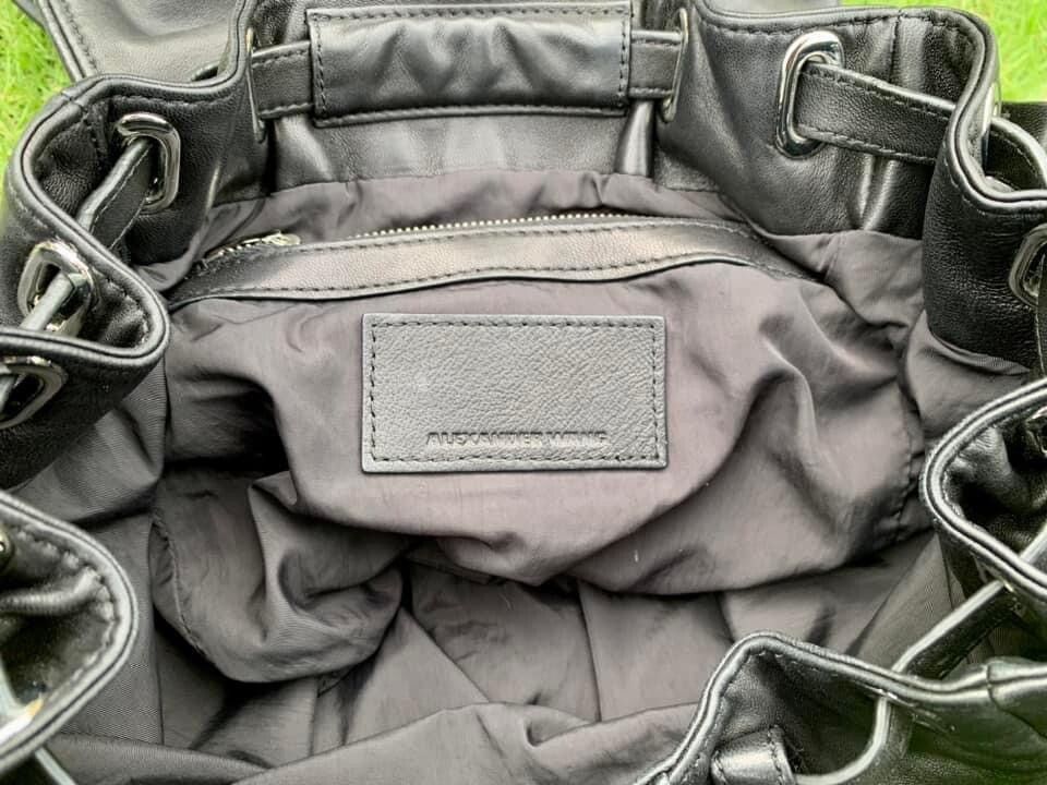 Authentic Alexander Wang Leather Backpack Shoulder Bag - 11