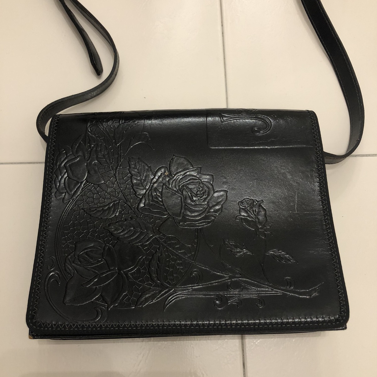 Archive JPG leather carve handbag - 2