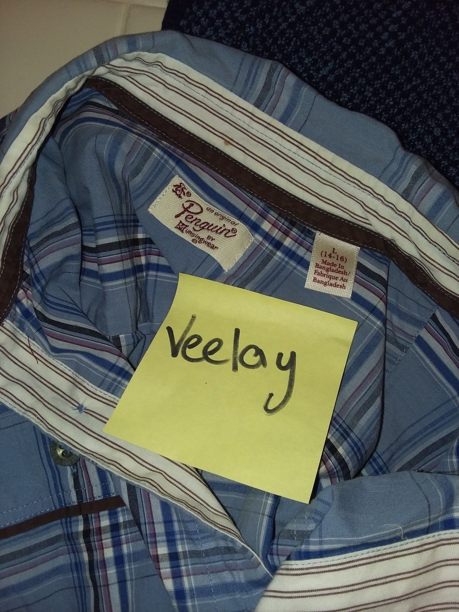 Original Penguin - Penguin Blue Flannel Button-Up - 7