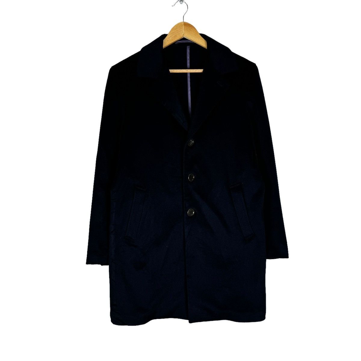 🌟LORO PIANA WOOL LONG COAT JACKET - 1