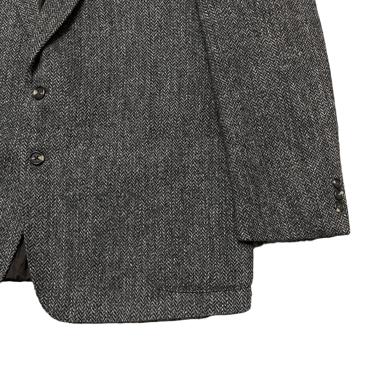 Vintage Harris Tweed x Westbury Wool Coat Jacket - 4