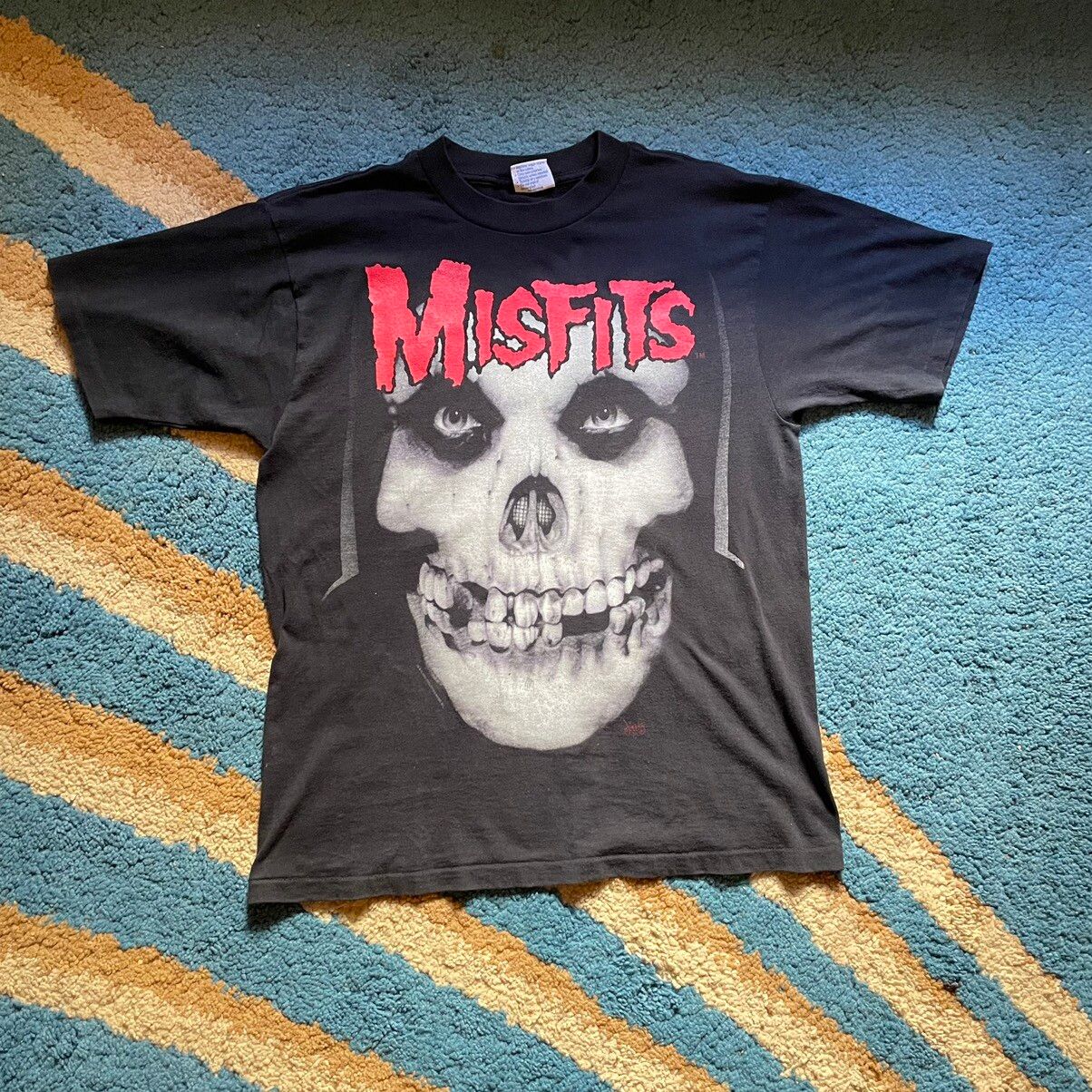 Vintage - 1995 MISFITS double sided Skull - 1