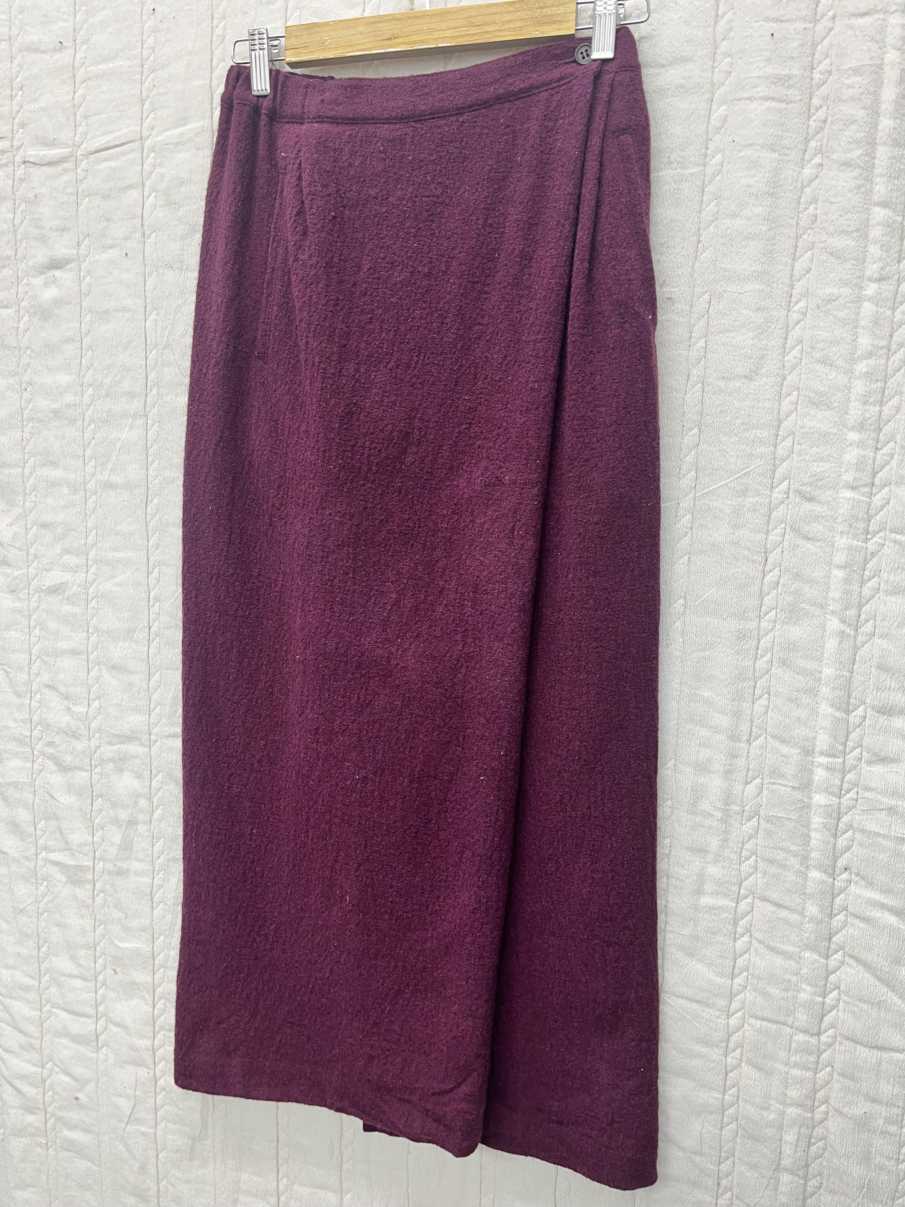VTG ISSEY MIYAKE PLANTATION WOOL MAXI SKIRT - 2