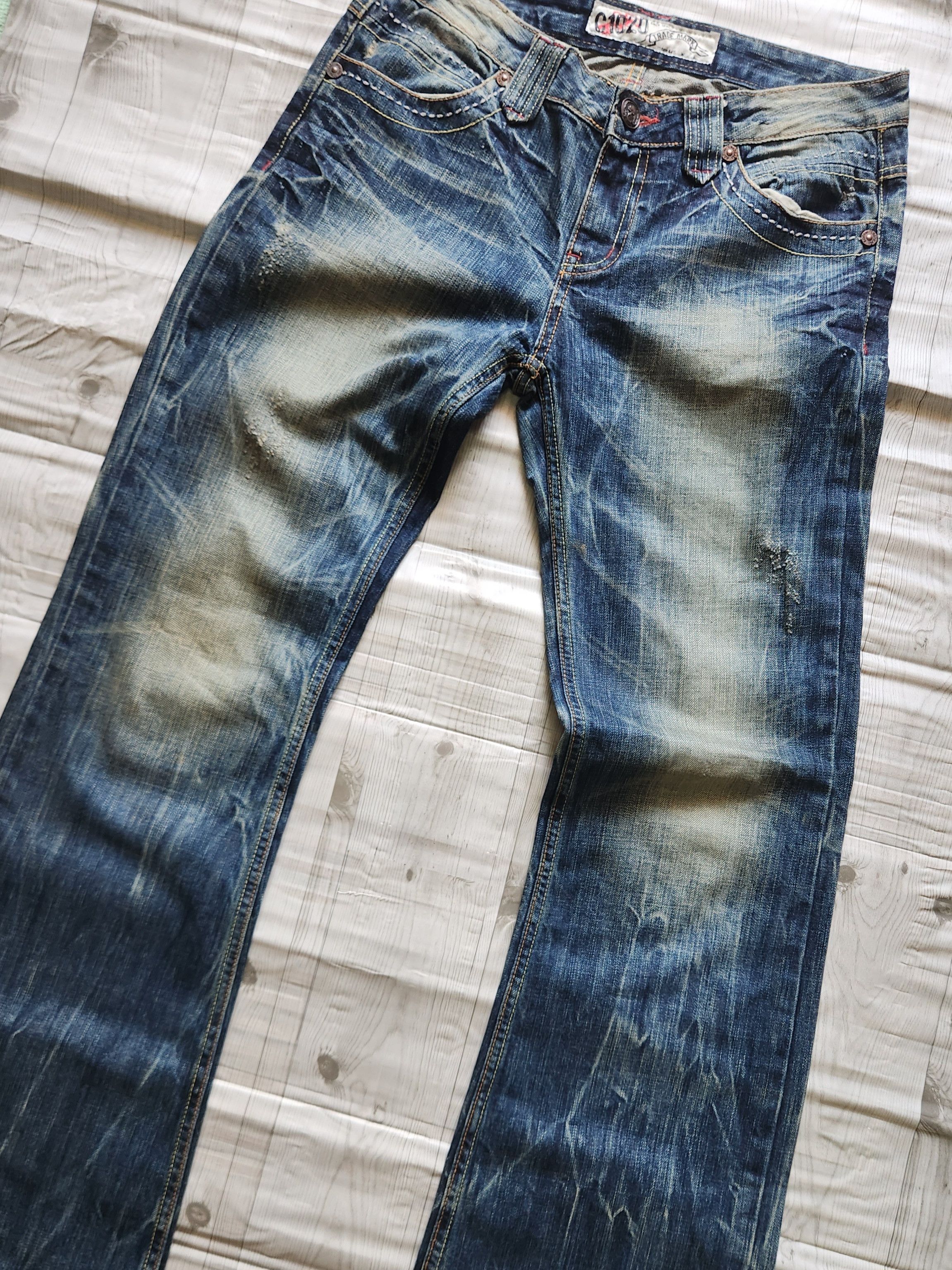 Japan Blue Flare Denim Boot Cut Jeans - 1