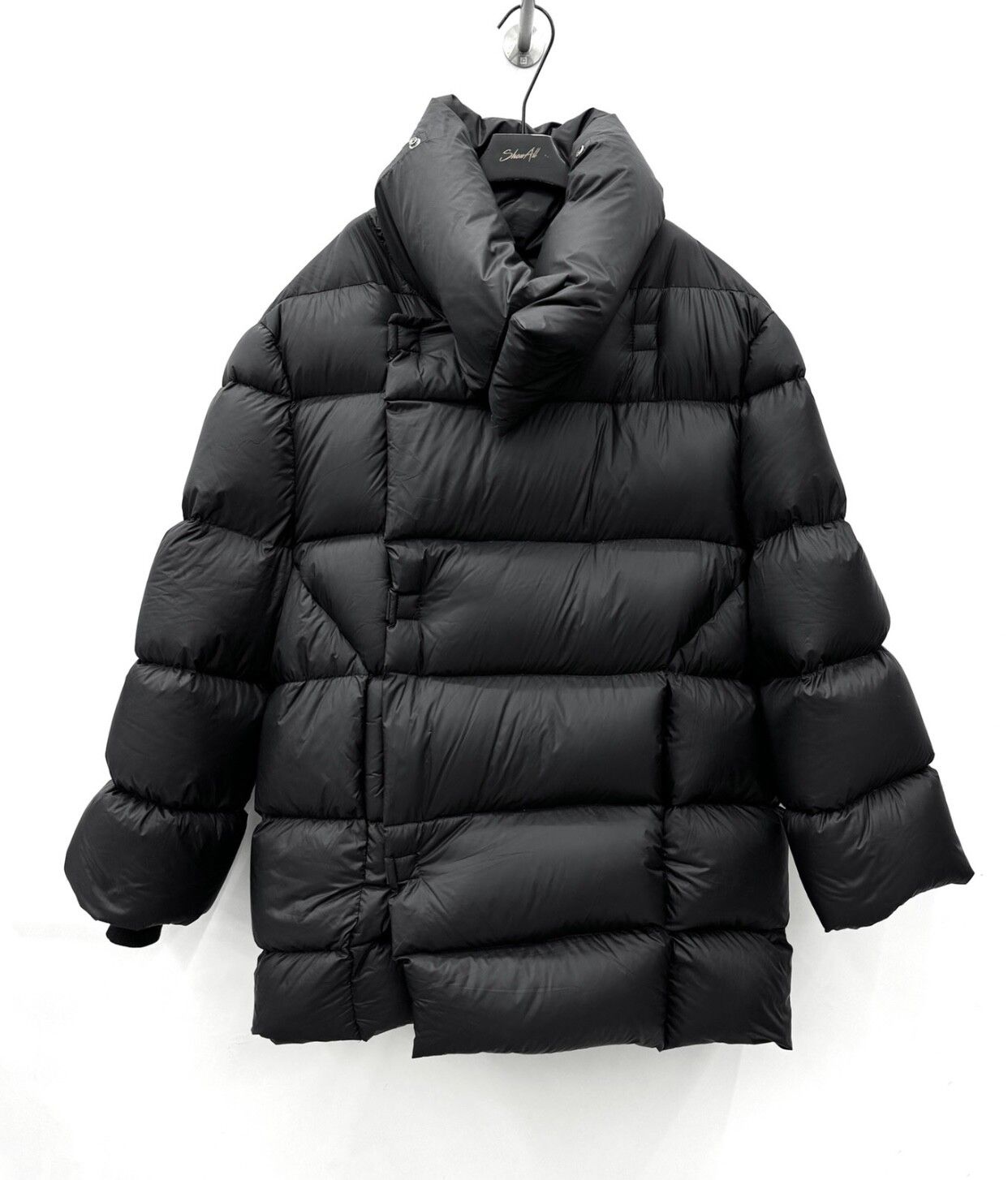Rick Owens padded high-neck down coat - 3