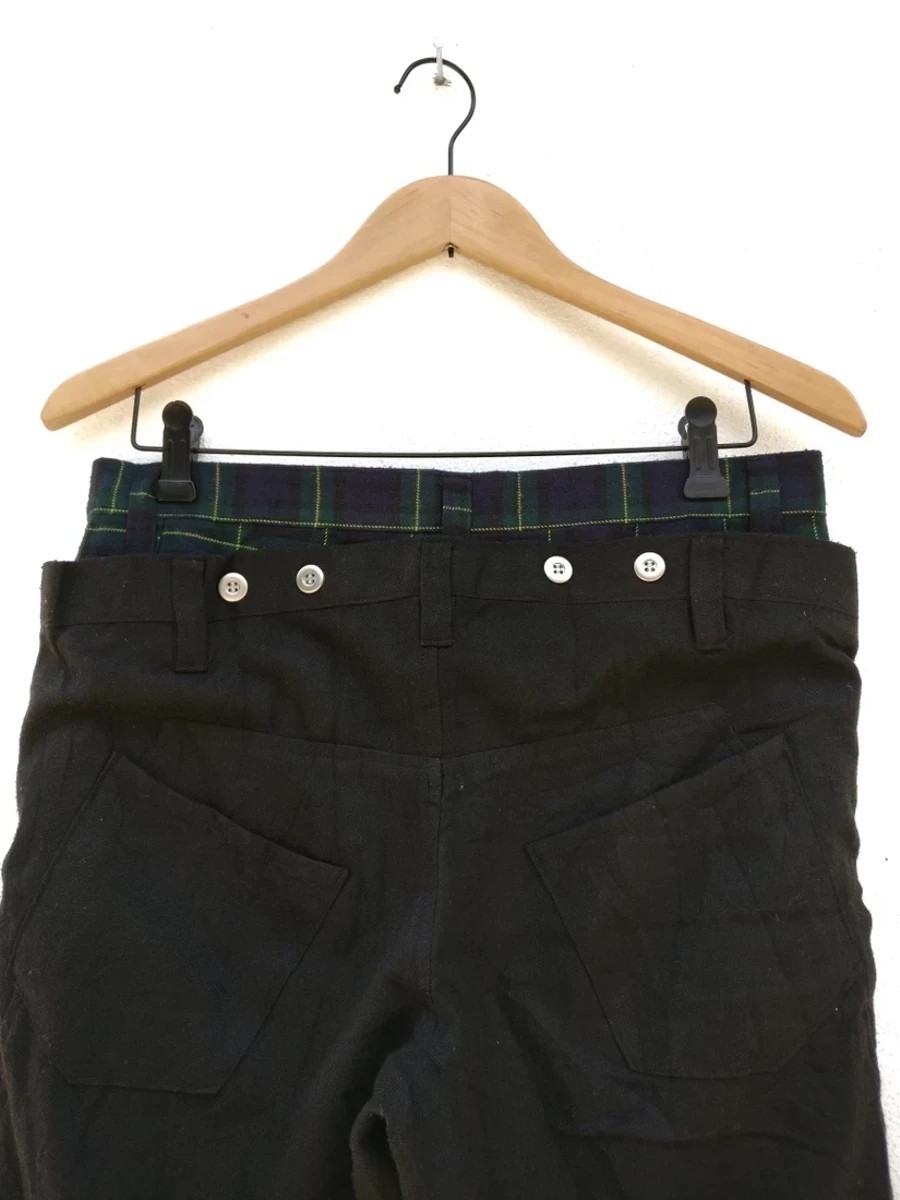 Black - Turkey's Punk Pant Bottom Trouser - 5