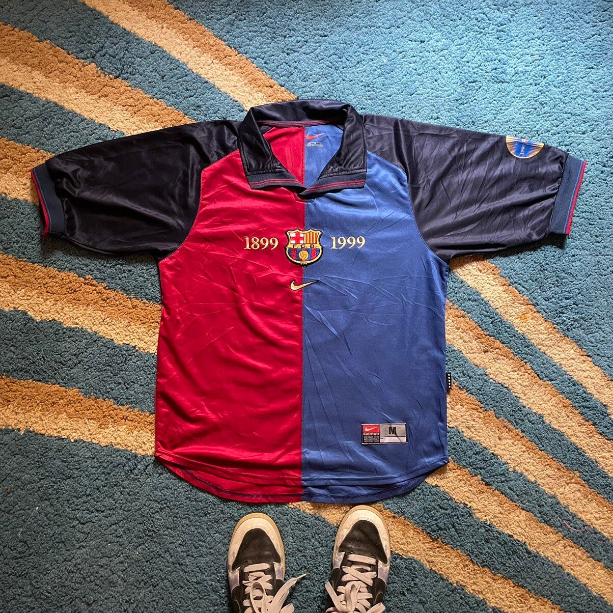 Vintage - Fc.barcelona 1999 - RIVALDO jersey - 2