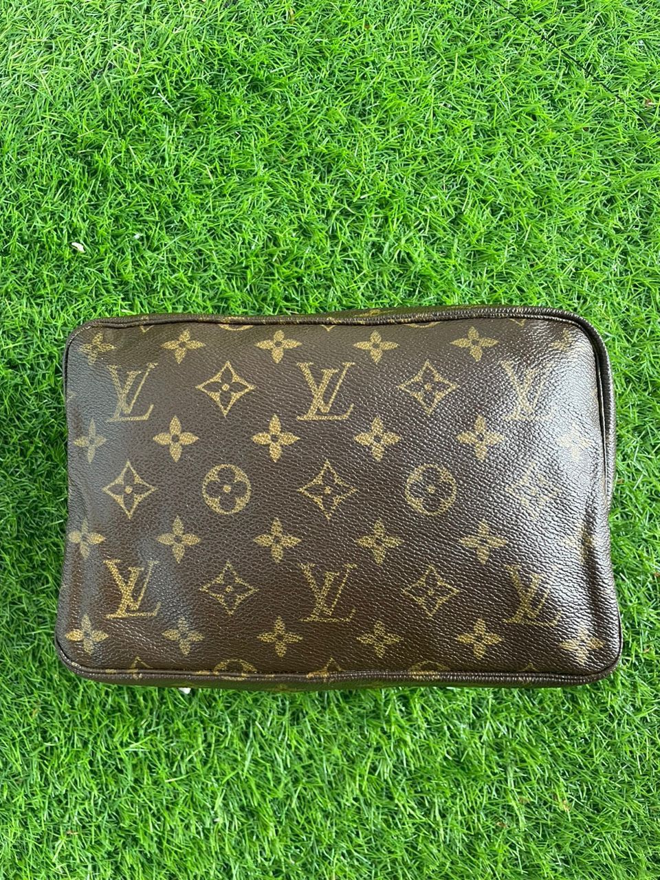 Authentic Vintage Louis Vuitton Monogram Clutch Bag - 2