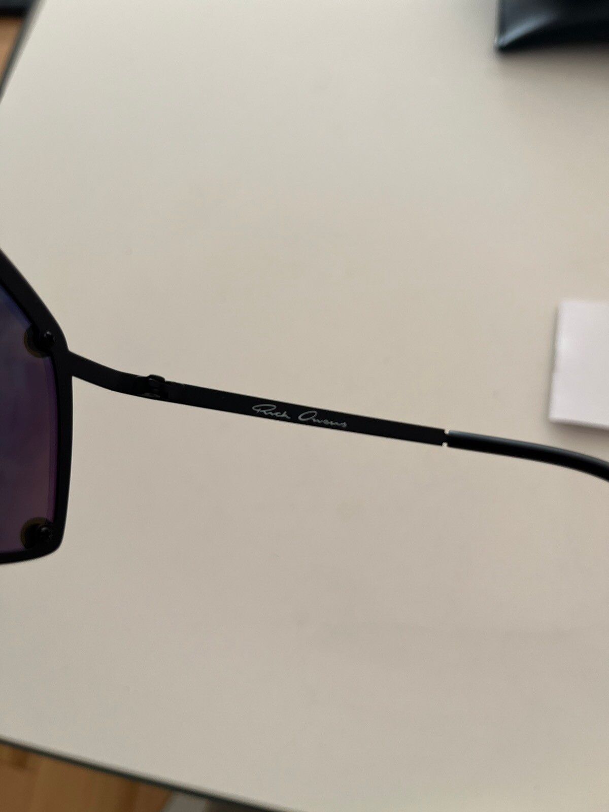 NWT - Rick Owens Shield sunglasses - 5