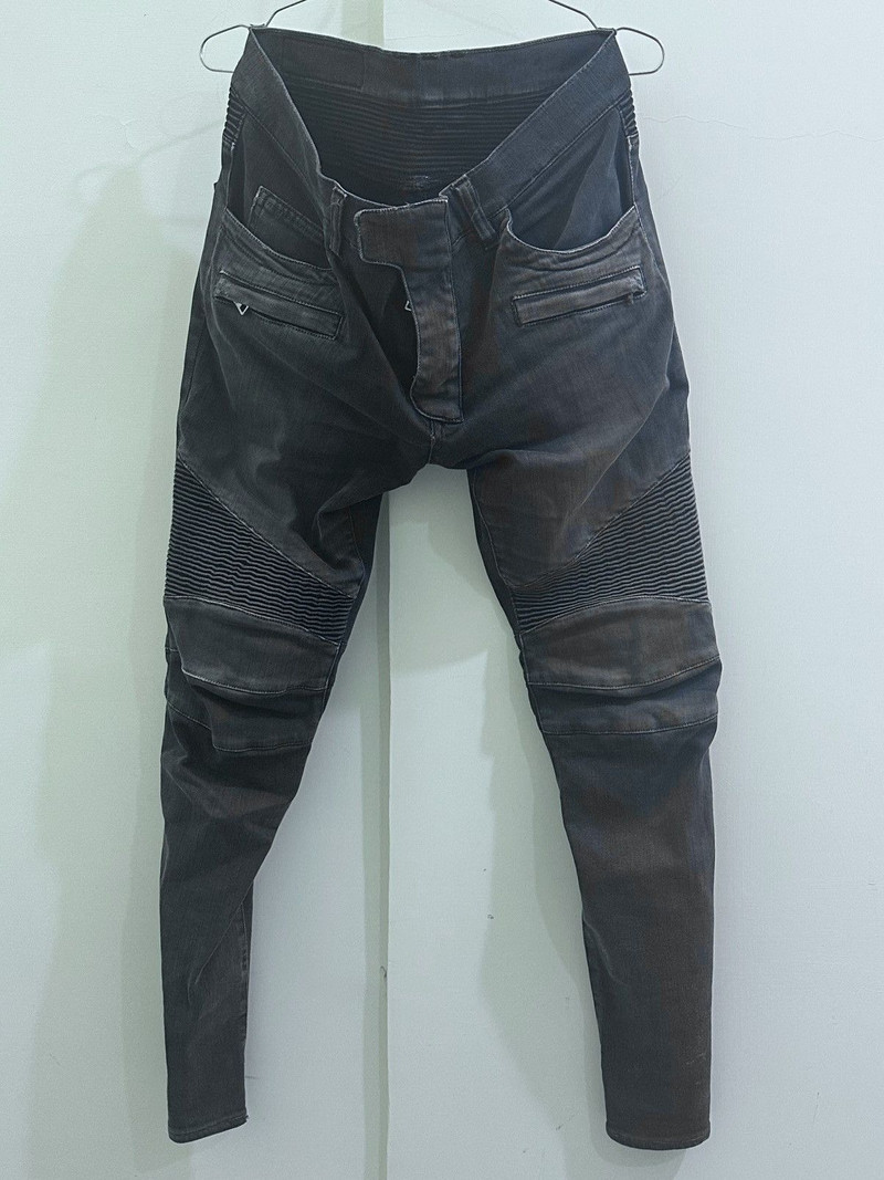 Balmain 11SS Biker Jeans Size: 32 - 1