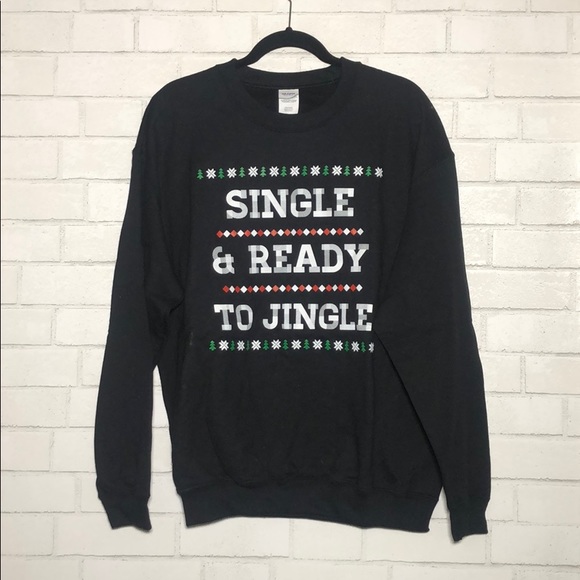 Gildan - Single & Ready to Jingle Christmas Sweatshirt 🎅🏻 - 2