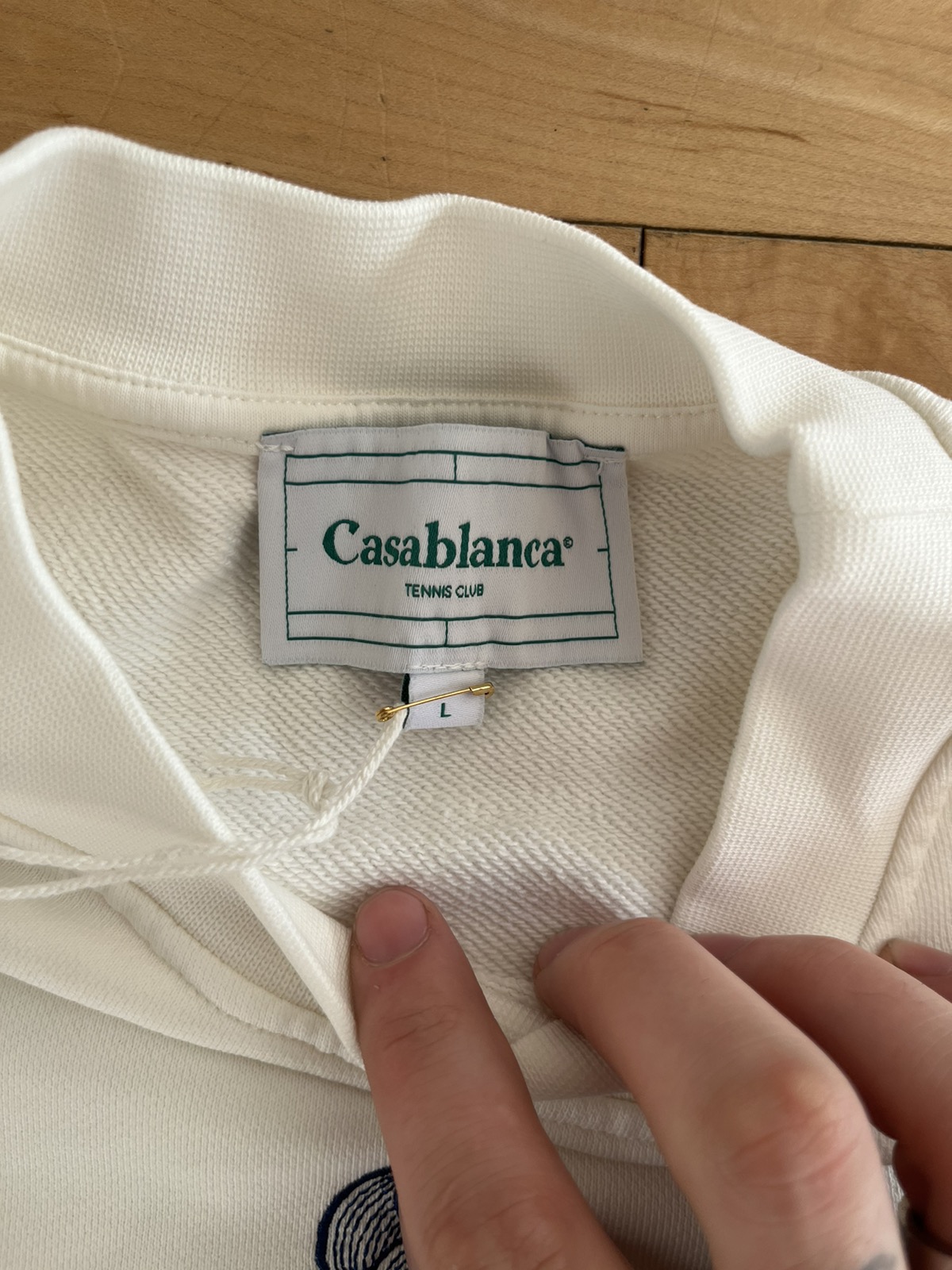NWT - Casablanca “Emblème de Caza” sweater - 5