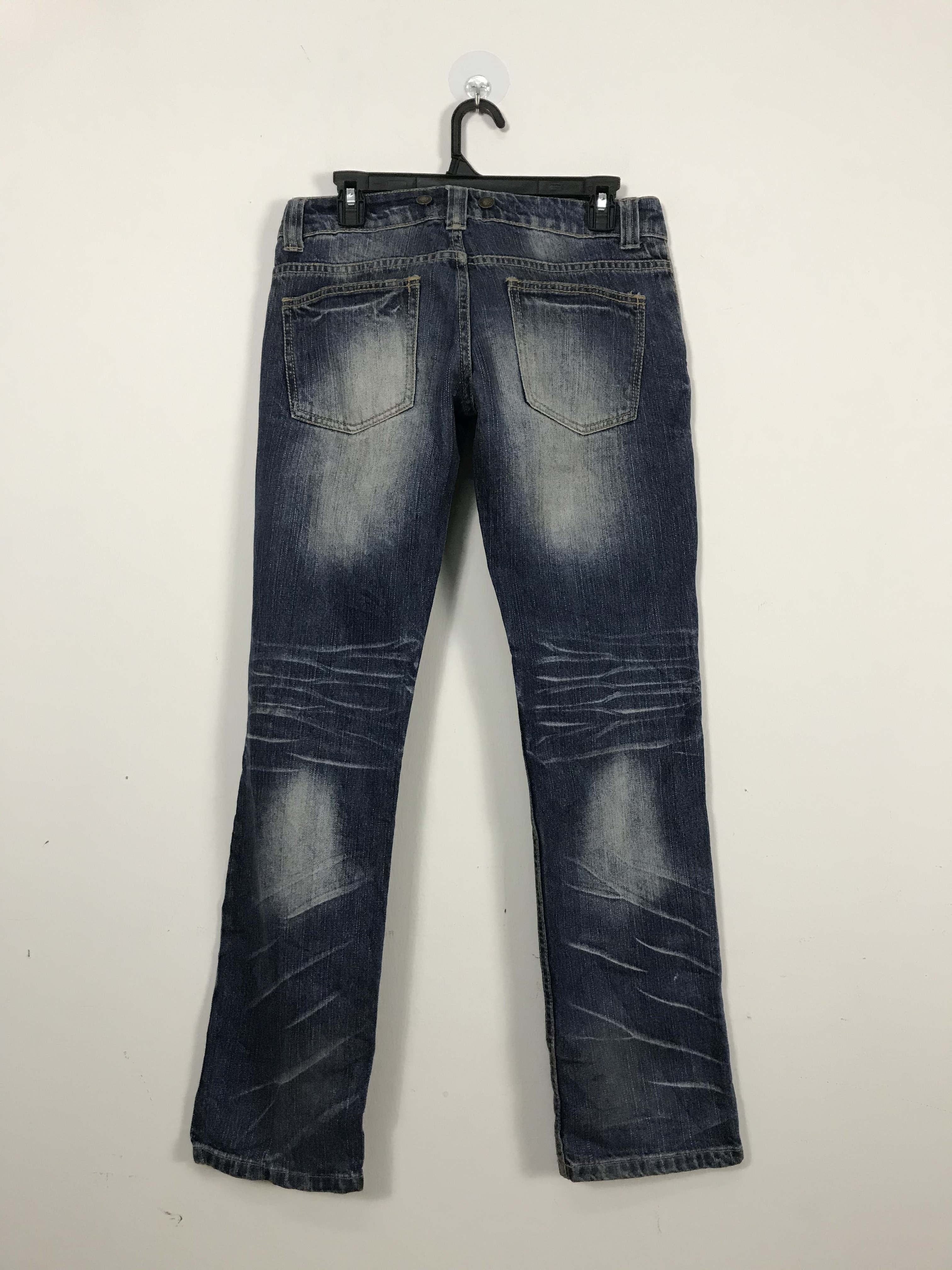 Distressed Denim - Japan Patched Distressed Jeans #2278-A - 11