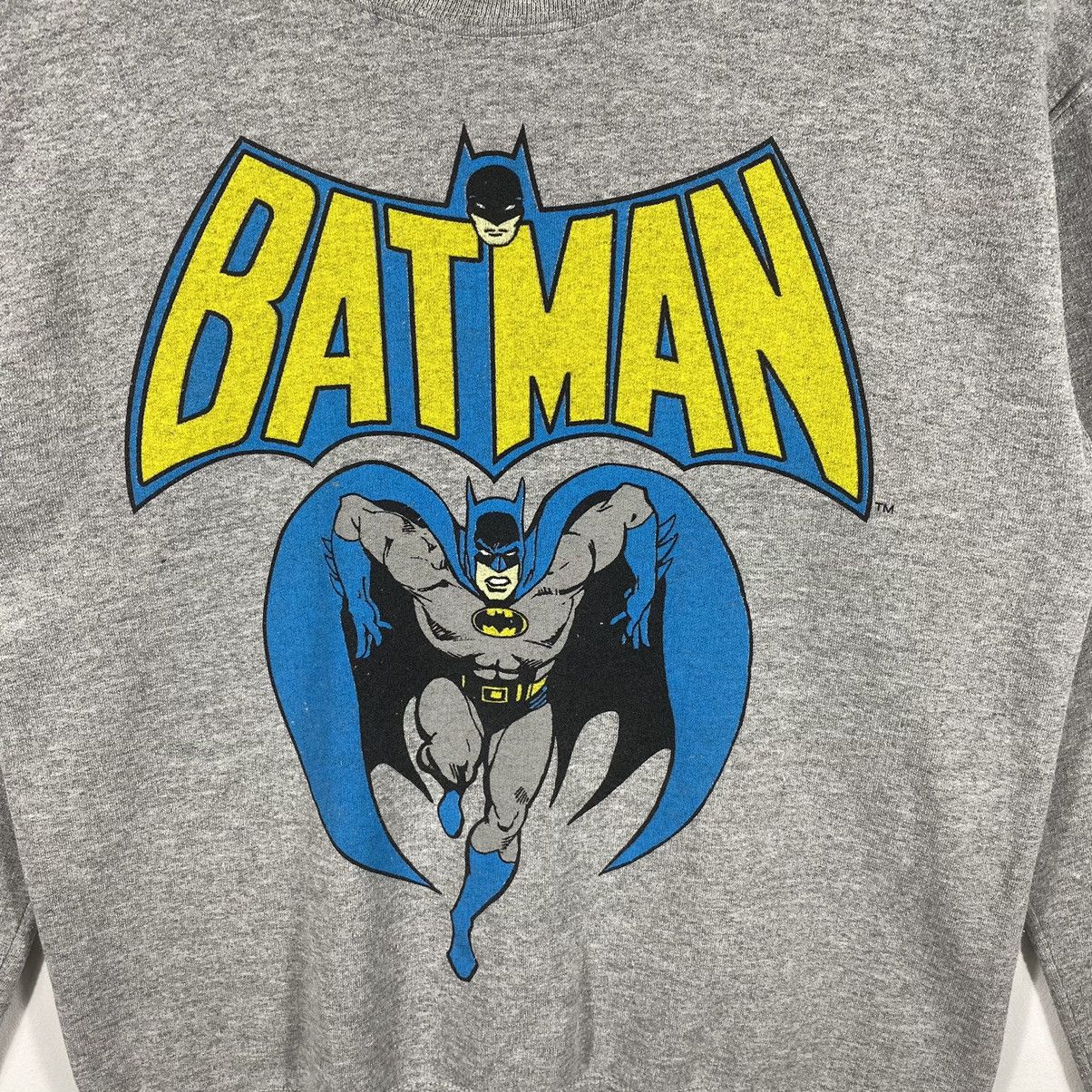 Disney - Vintage Batman Sweatshirt S Size Grey Colour - 4